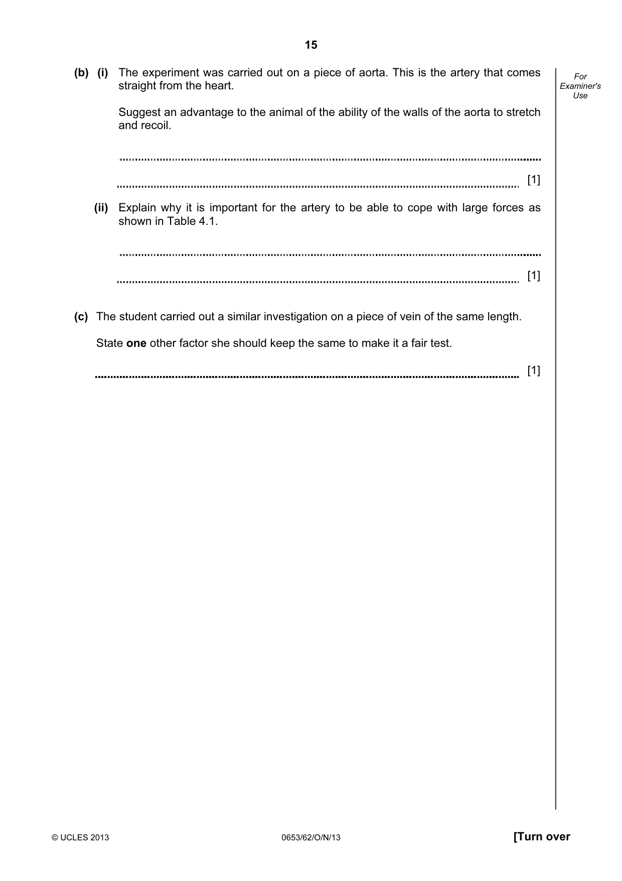 Cambridge IGCSE Science - Combined 0653 2013 Oct/Nov Paper 6 · Variant 2 question paper, page 15 of 20
