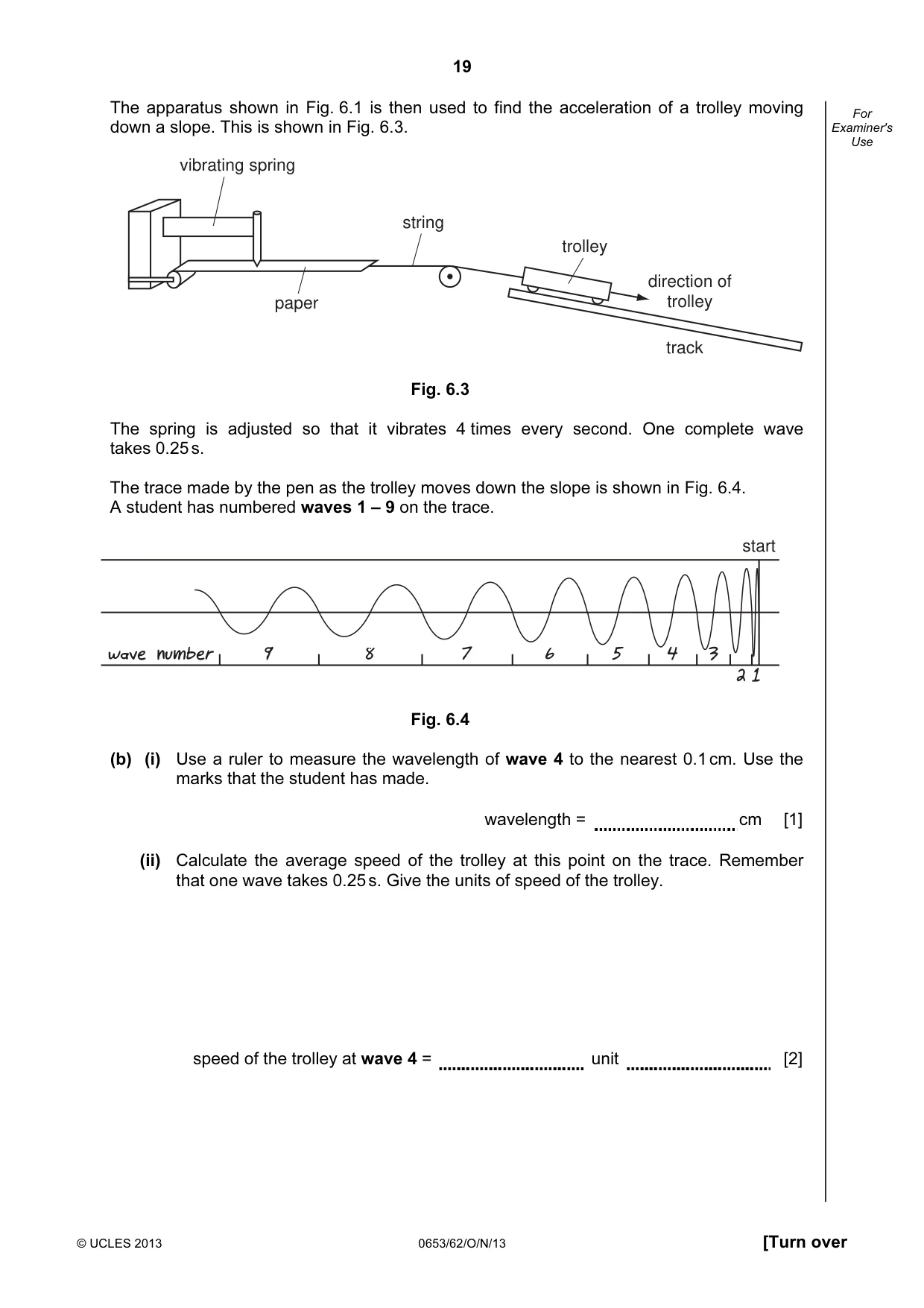 Cambridge IGCSE Science - Combined 0653 2013 Oct/Nov Paper 6 · Variant 2 question paper, page 19 of 20