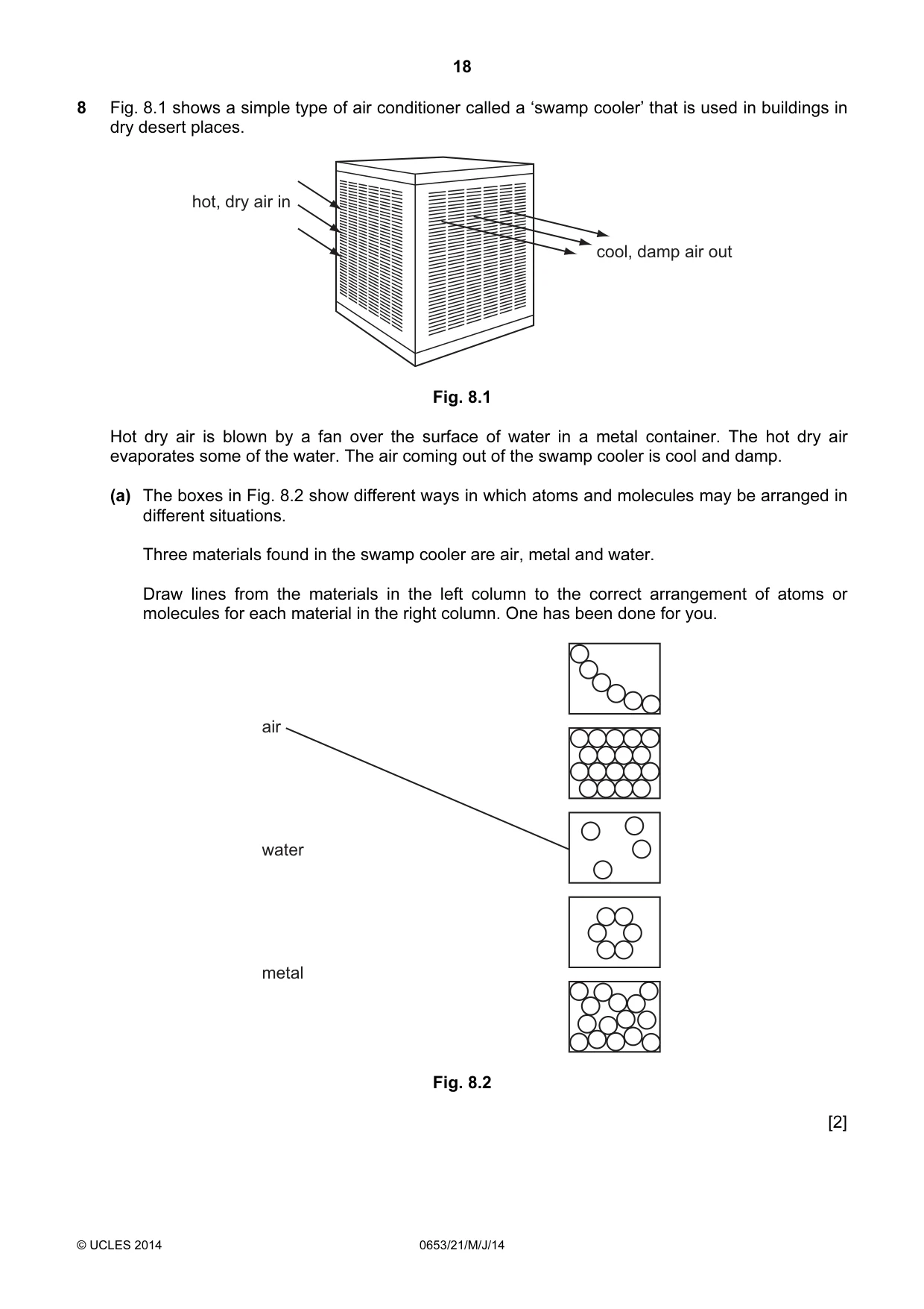 Cambridge IGCSE Science - Combined 0653 2014 May/June Paper 2 · Variant 1 question paper, page 18 of 24