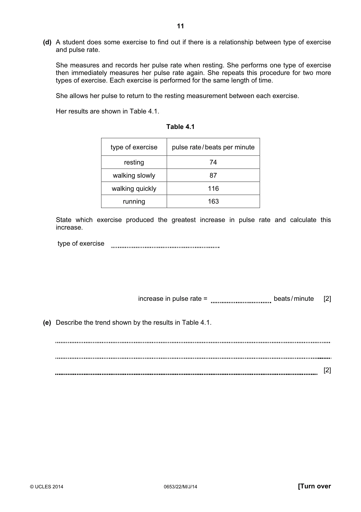 Cambridge IGCSE Science - Combined 0653 2014 May/June Paper 2 · Variant 2 question paper, page 11 of 28