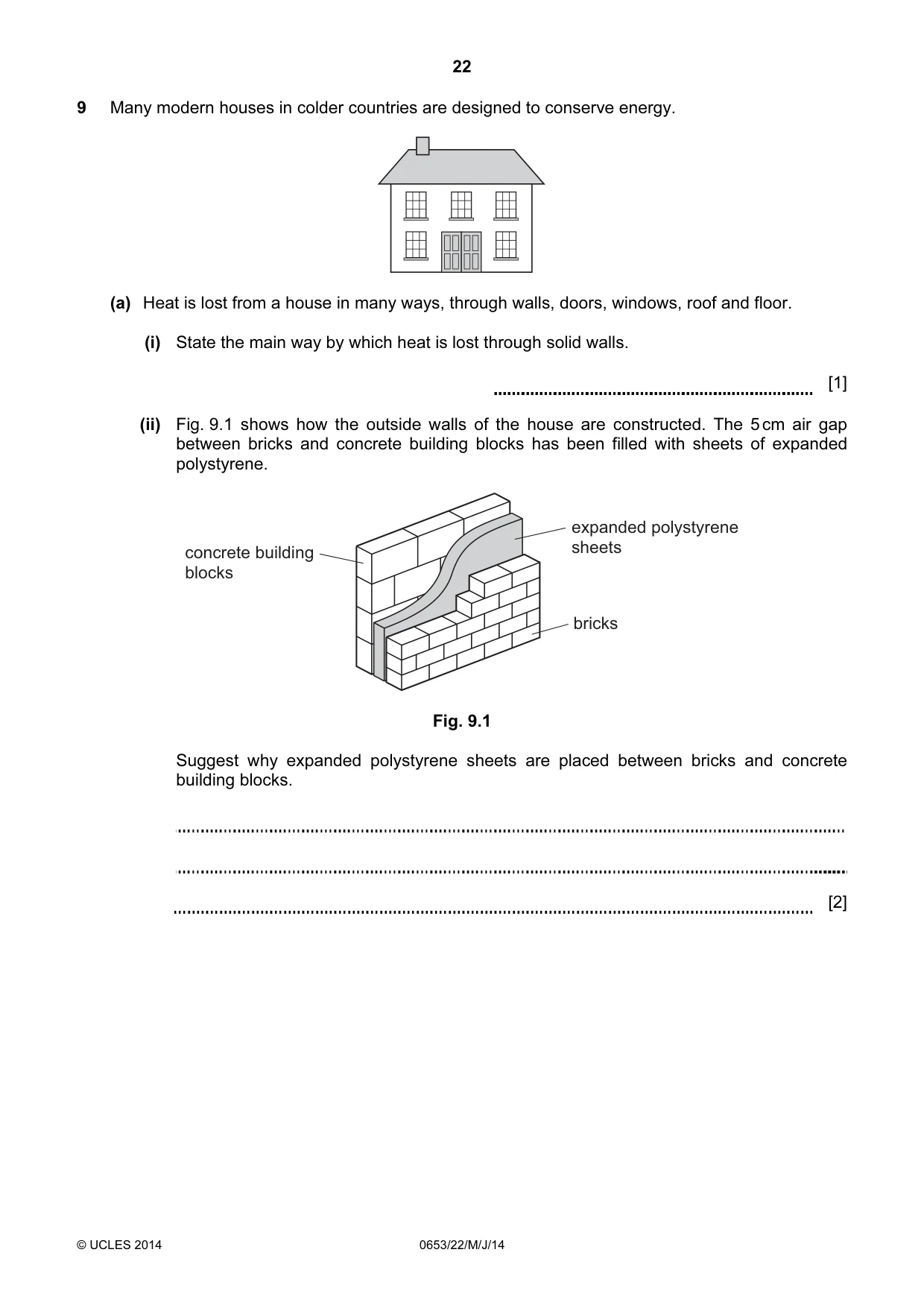 Cambridge IGCSE Science - Combined 0653 2014 May/June Paper 2 · Variant 2 question paper, page 22 of 28