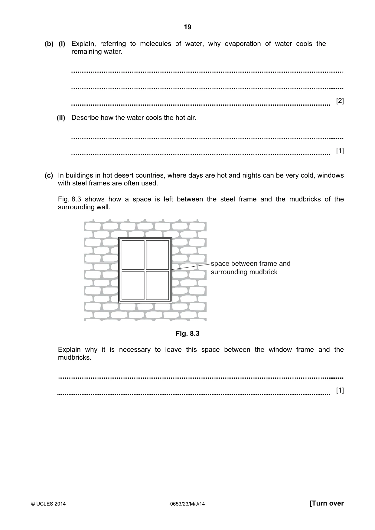 Cambridge IGCSE Science - Combined 0653 2014 May/June Paper 2 · Variant 3 question paper, page 19 of 24