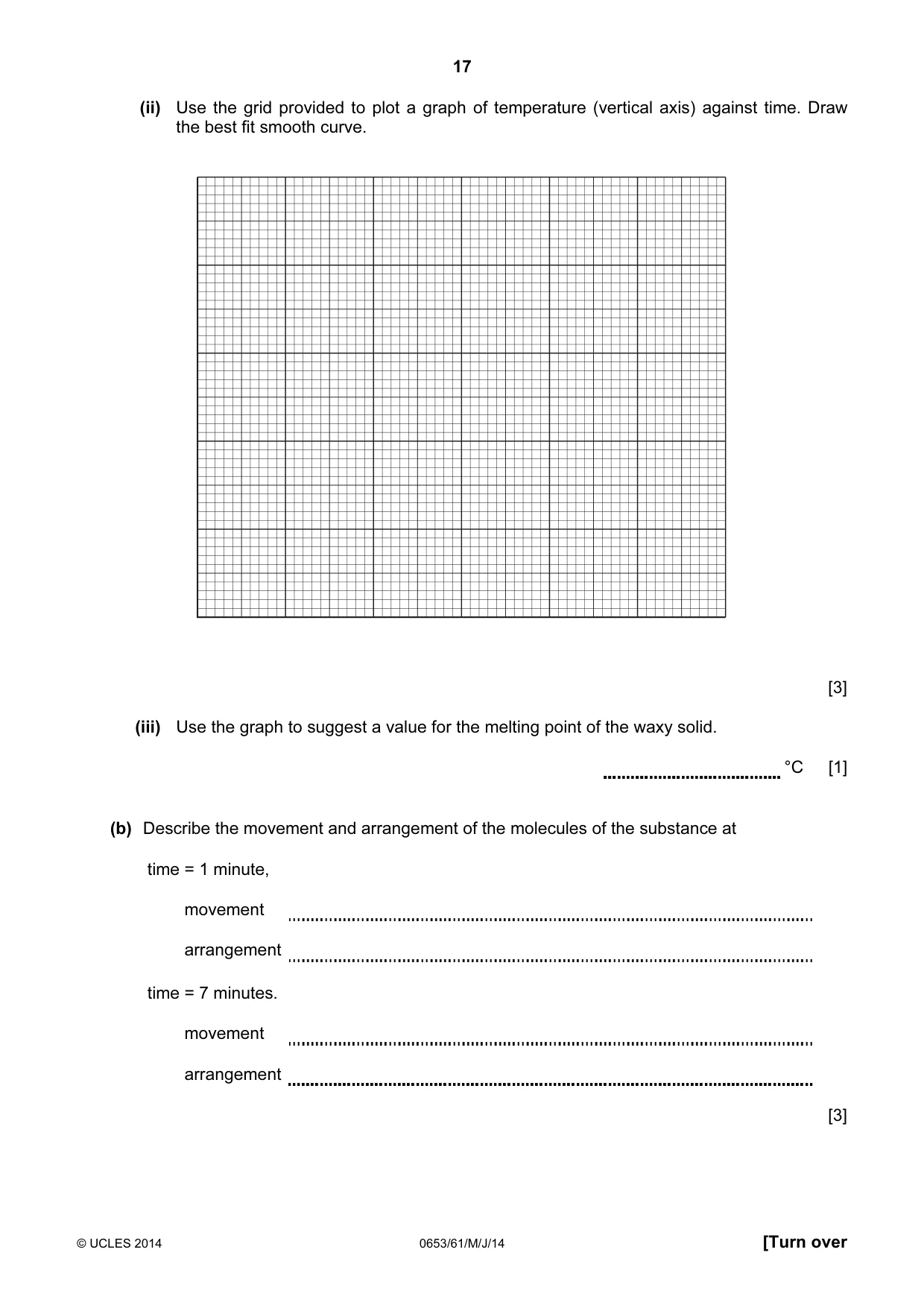 Cambridge IGCSE Science - Combined 0653 2014 May/June Paper 6 · Variant 1 question paper, page 17 of 20
