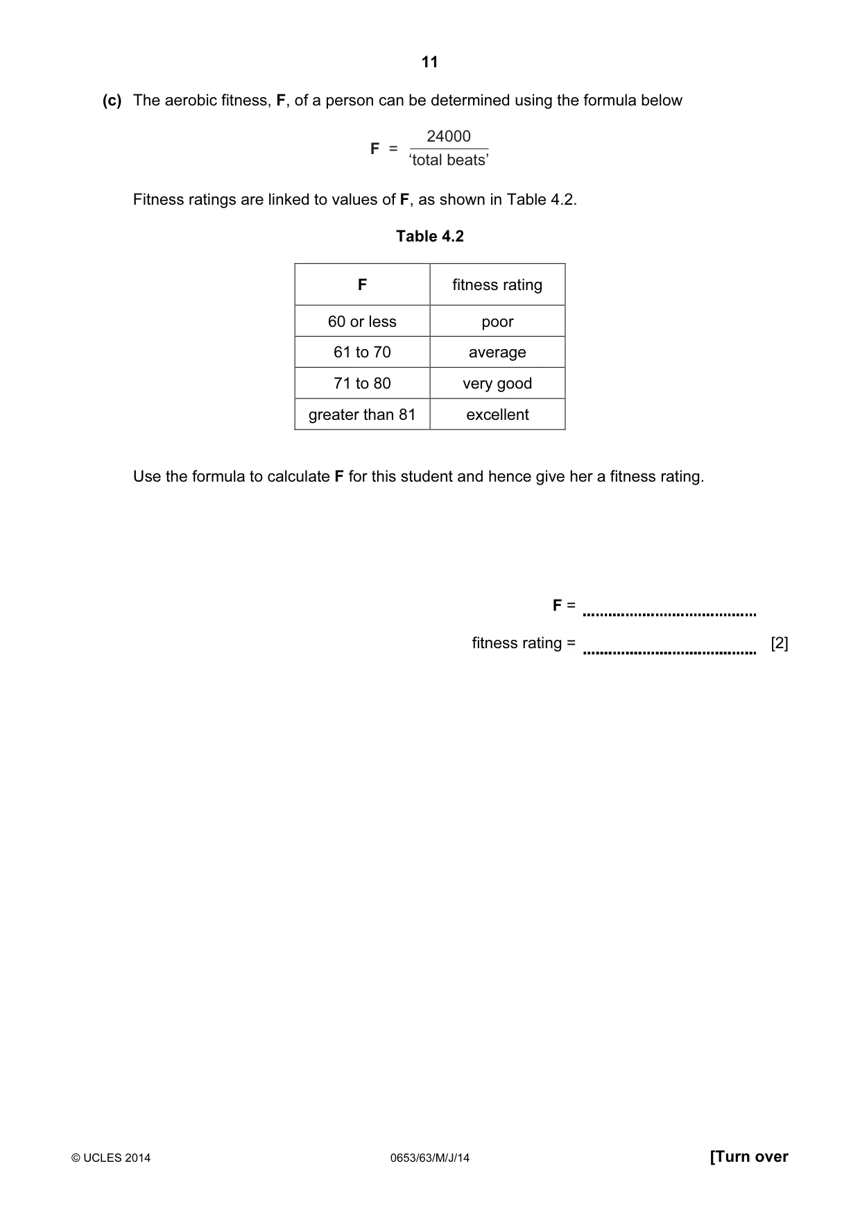 Cambridge IGCSE Science - Combined 0653 2014 May/June Paper 6 · Variant 3 question paper, page 11 of 20
