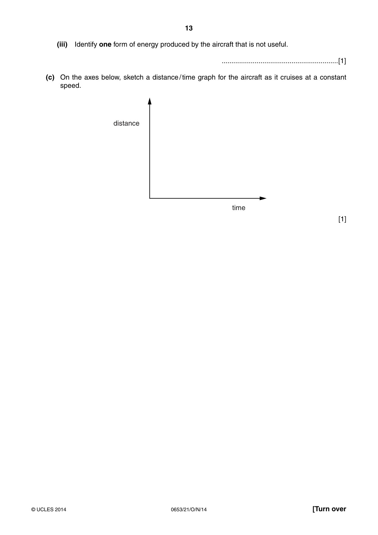 Cambridge IGCSE Science - Combined 0653 2014 Oct/Nov Paper 2 · Variant 1 question paper, page 13 of 20