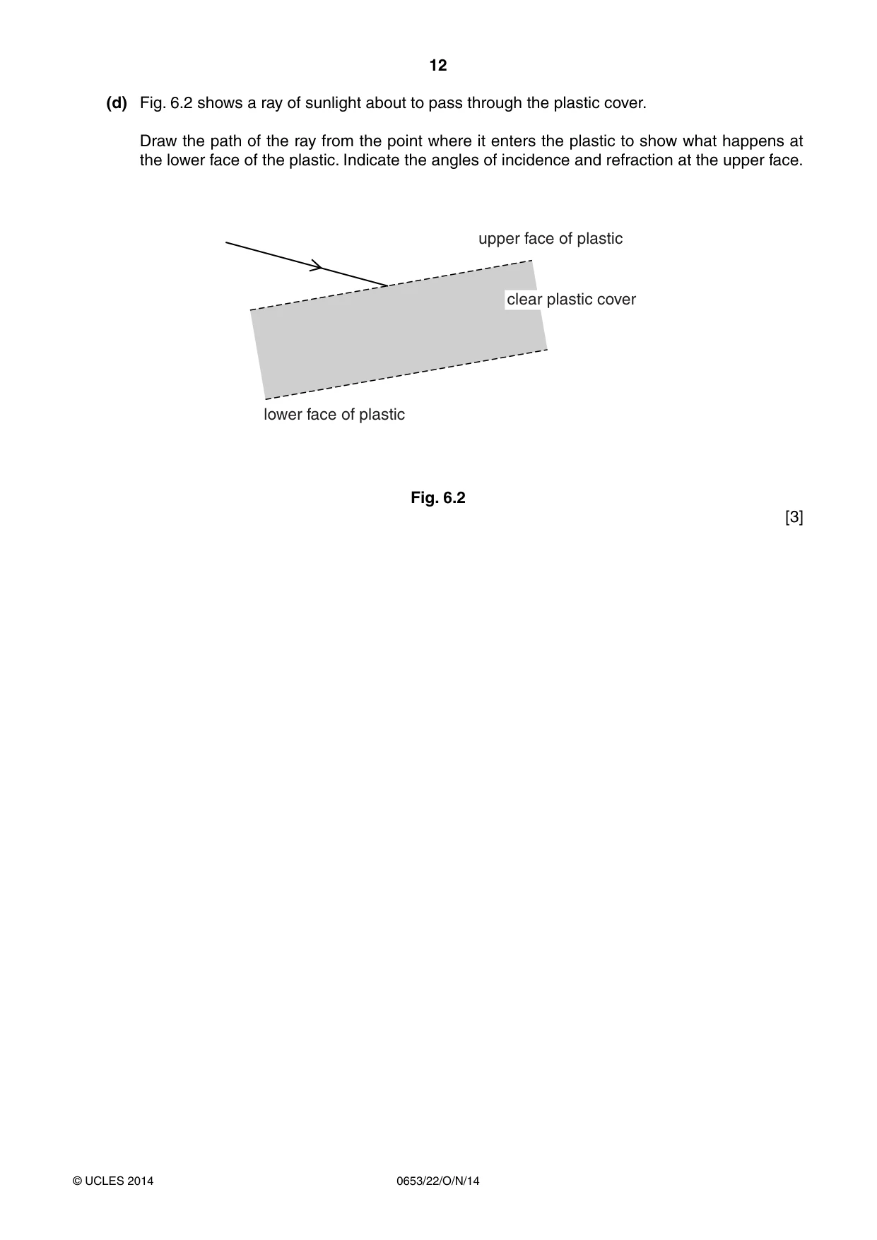 Cambridge IGCSE Science - Combined 0653 2014 Oct/Nov Paper 2 · Variant 2 question paper, page 12 of 20