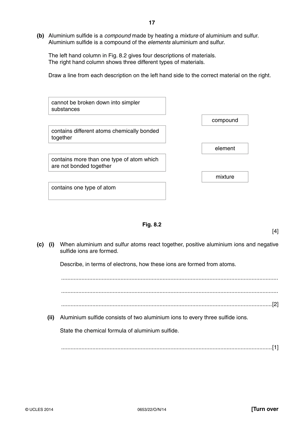 Cambridge IGCSE Science - Combined 0653 2014 Oct/Nov Paper 2 · Variant 2 question paper, page 17 of 20