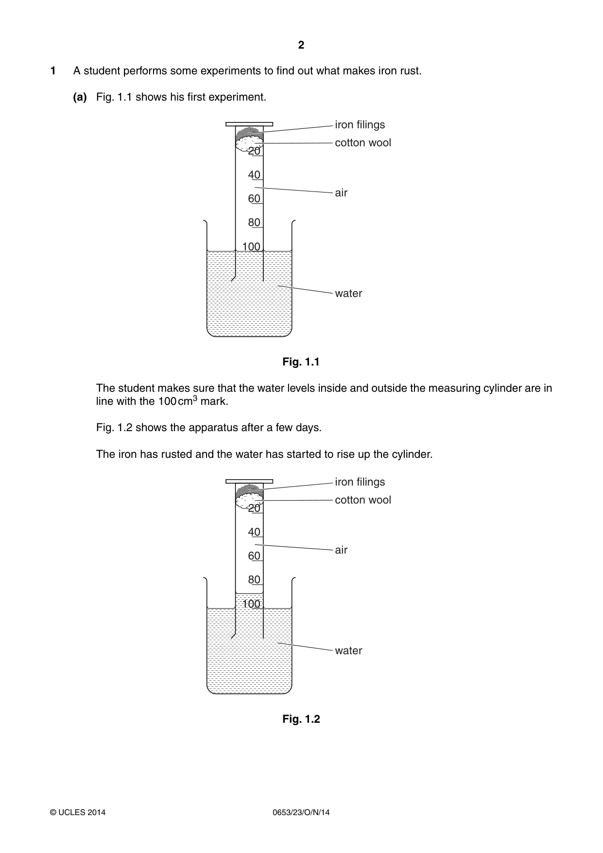 Cambridge IGCSE Science - Combined 0653 2014 Oct/Nov Paper 2 · Variant 3 question paper, page 2 of 24
