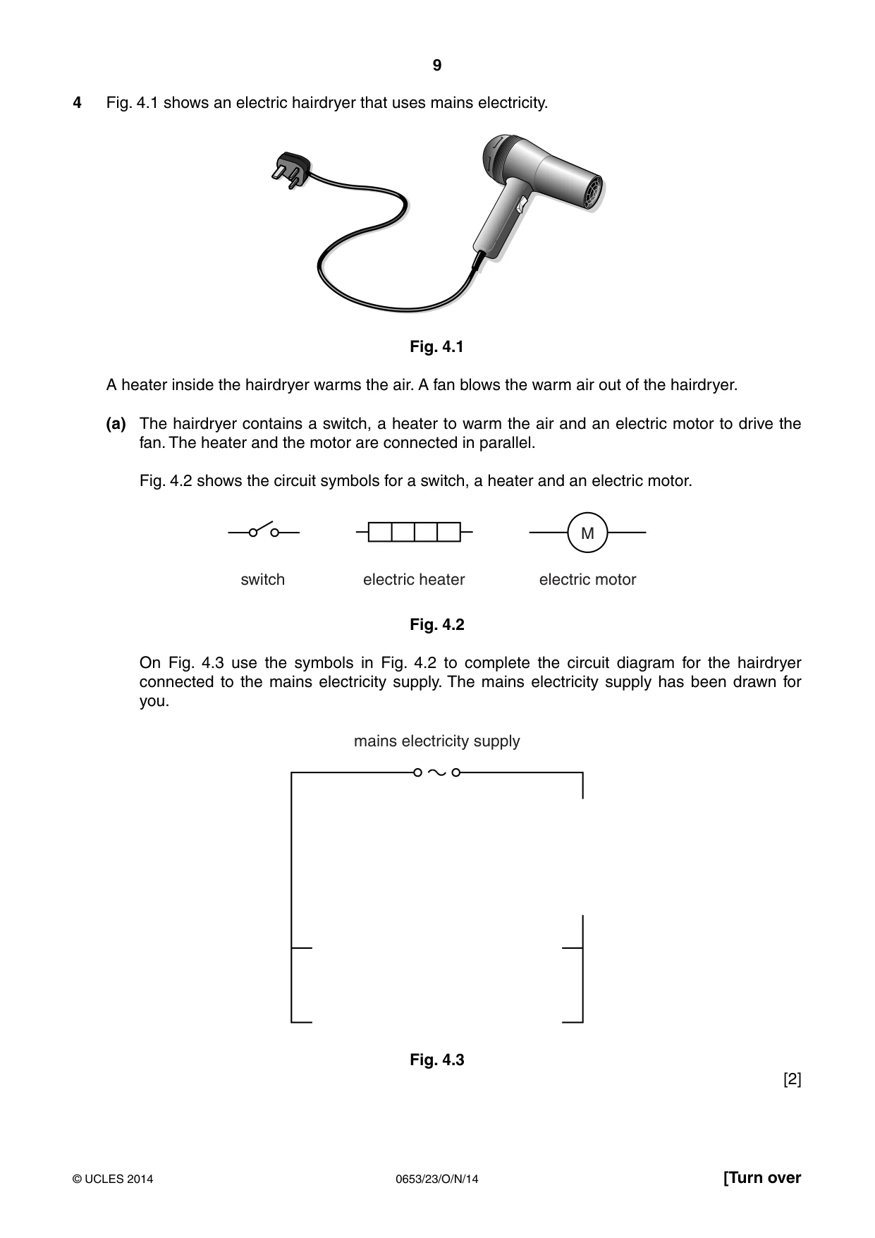 Cambridge IGCSE Science - Combined 0653 2014 Oct/Nov Paper 2 · Variant 3 question paper, page 9 of 24