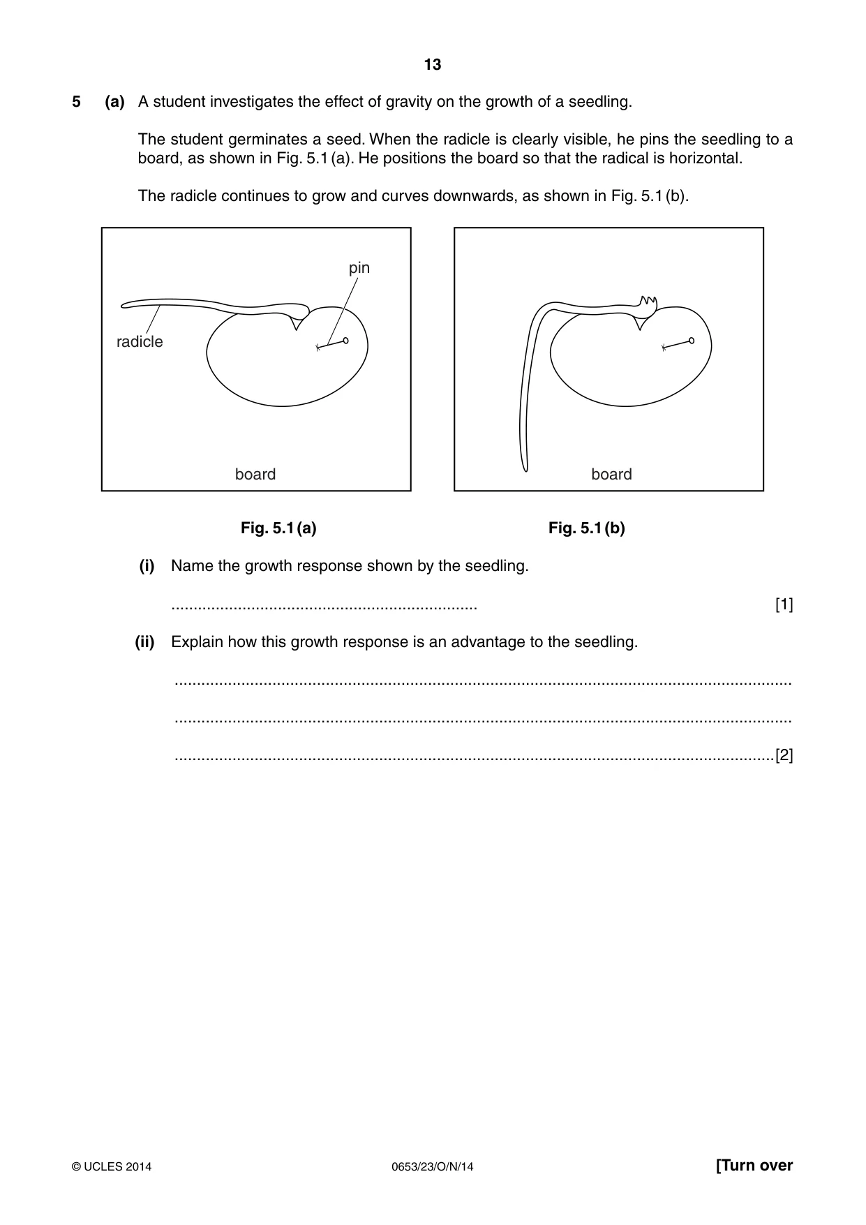 Cambridge IGCSE Science - Combined 0653 2014 Oct/Nov Paper 2 · Variant 3 question paper, page 13 of 24