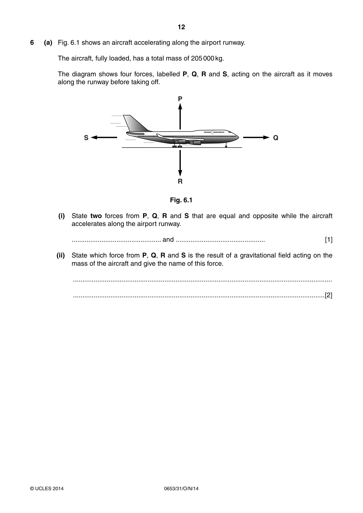 Cambridge IGCSE Science - Combined 0653 2014 Oct/Nov Paper 3 · Variant 1 question paper, page 12 of 24