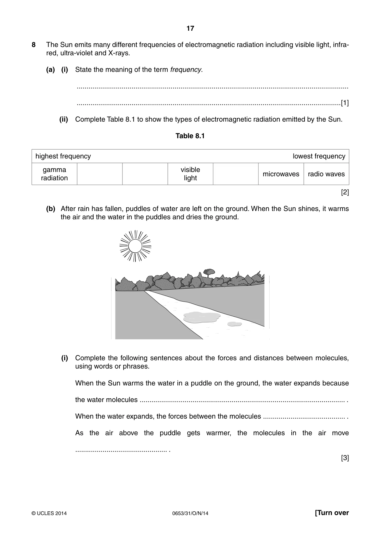 Cambridge IGCSE Science - Combined 0653 2014 Oct/Nov Paper 3 · Variant 1 question paper, page 17 of 24