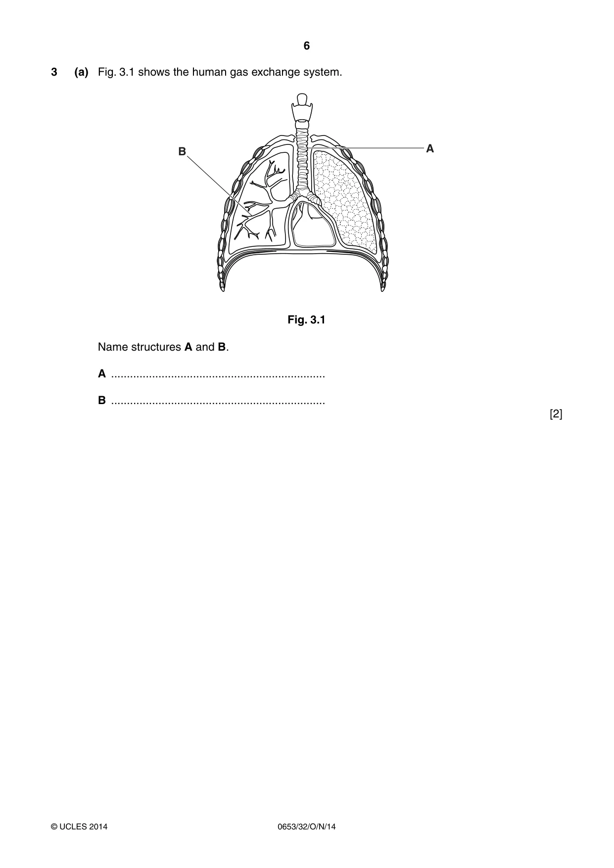 Cambridge IGCSE Science - Combined 0653 2014 Oct/Nov Paper 3 · Variant 2 question paper, page 6 of 24