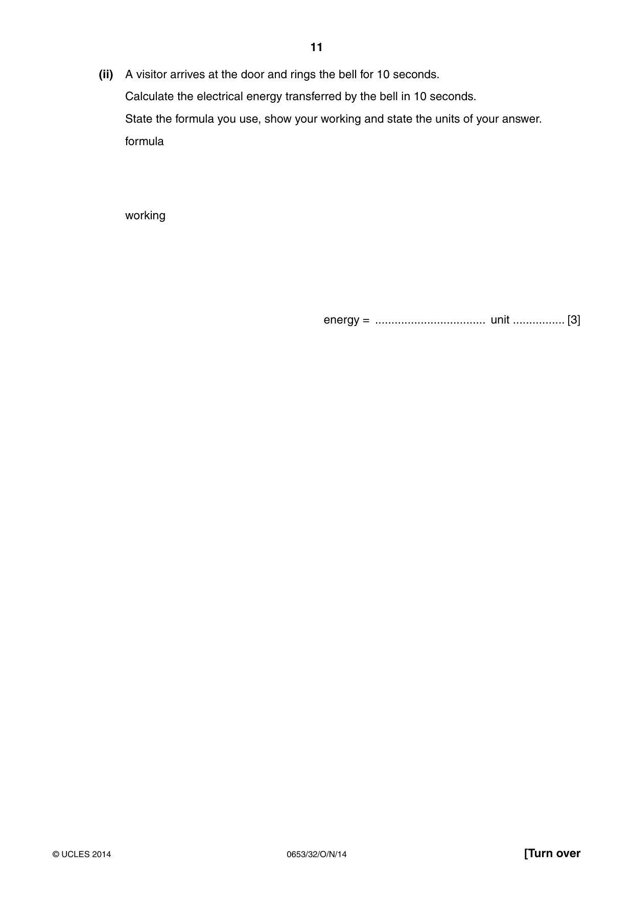 Cambridge IGCSE Science - Combined 0653 2014 Oct/Nov Paper 3 · Variant 2 question paper, page 11 of 24