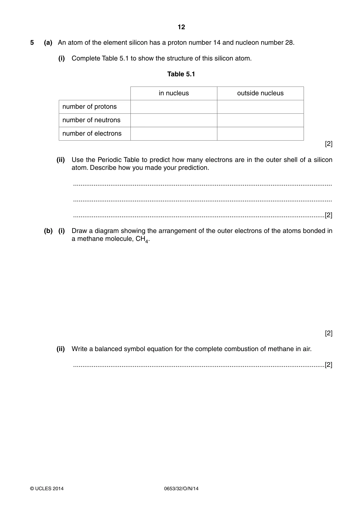 Cambridge IGCSE Science - Combined 0653 2014 Oct/Nov Paper 3 · Variant 2 question paper, page 12 of 24