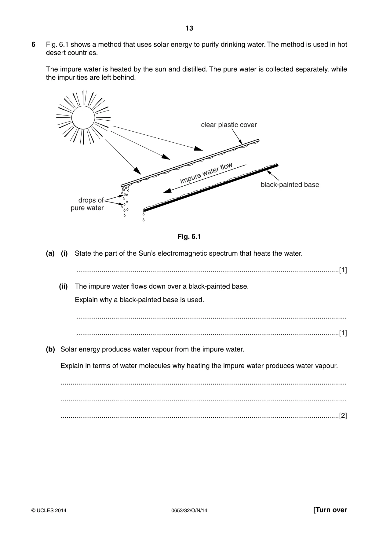 Cambridge IGCSE Science - Combined 0653 2014 Oct/Nov Paper 3 · Variant 2 question paper, page 13 of 24