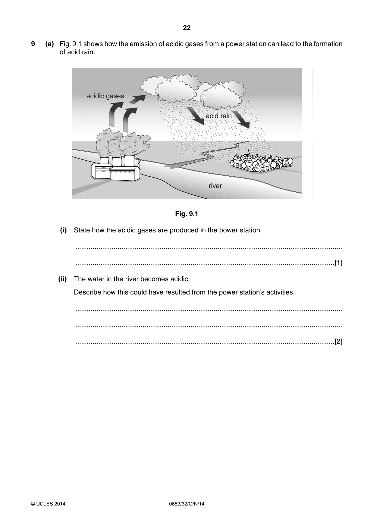 Cambridge IGCSE Science - Combined 0653 2014 Oct/Nov Paper 3 · Variant 2 question paper, page 22 of 24