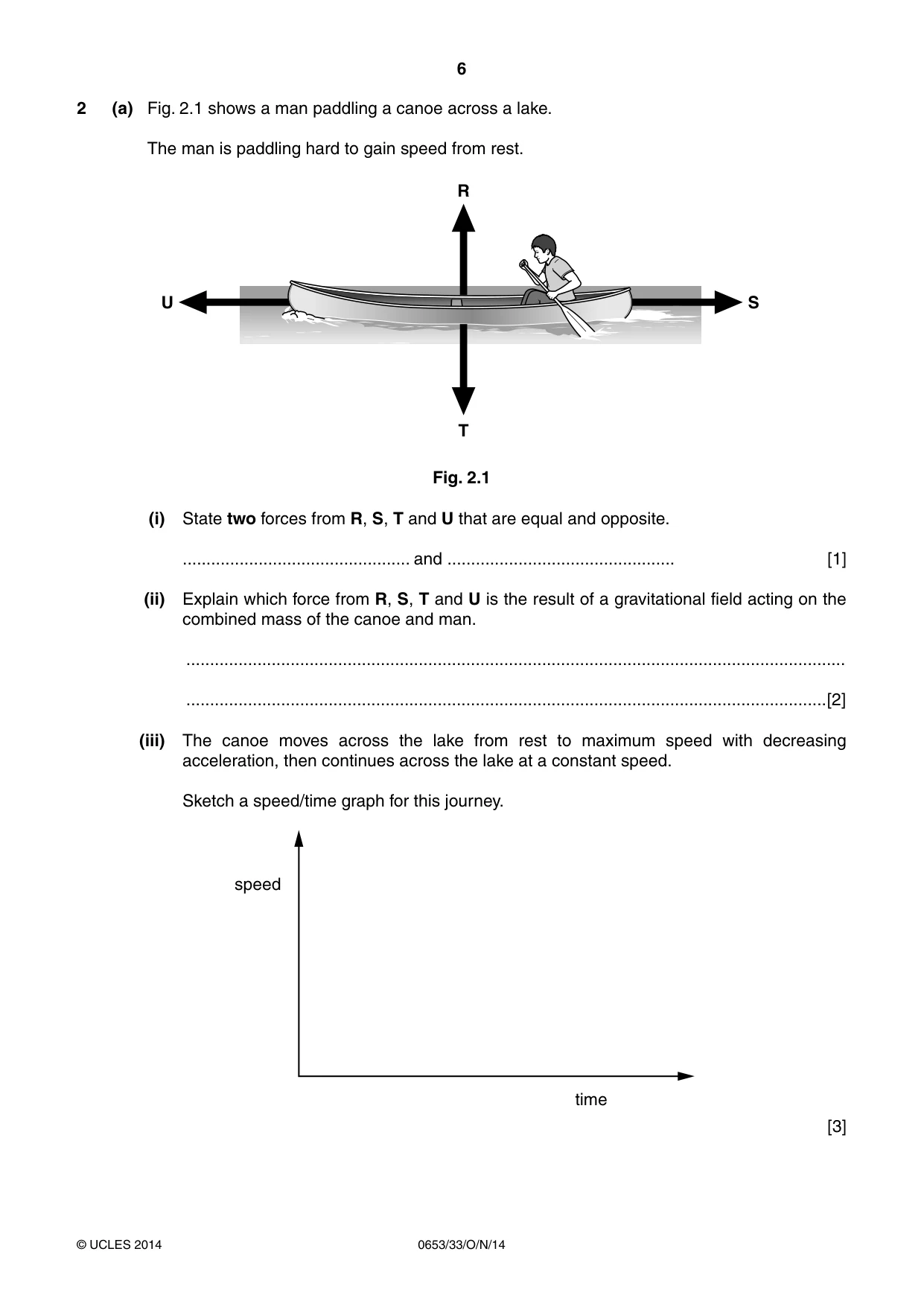 Cambridge IGCSE Science - Combined 0653 2014 Oct/Nov Paper 3 · Variant 3 question paper, page 6 of 24