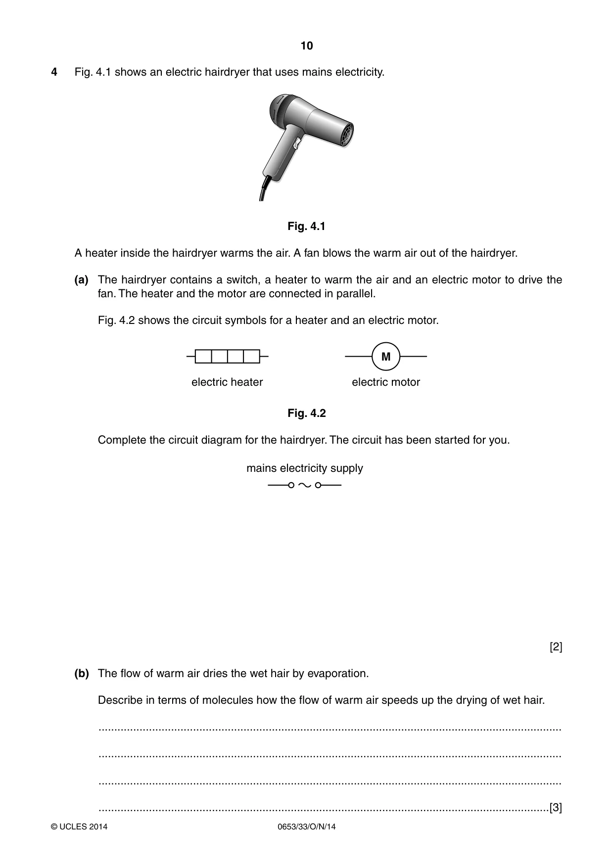 Cambridge IGCSE Science - Combined 0653 2014 Oct/Nov Paper 3 · Variant 3 question paper, page 10 of 24
