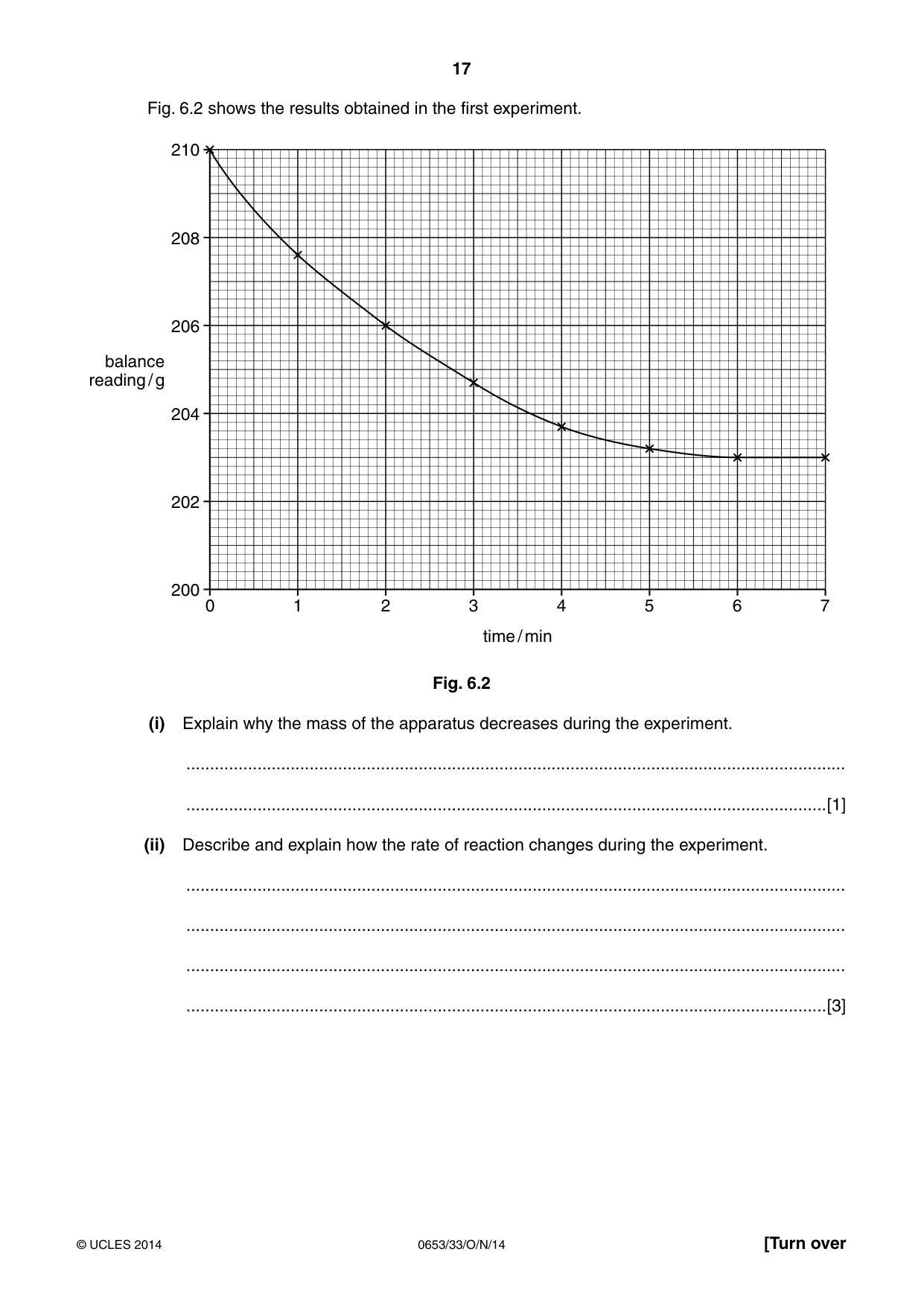 Cambridge IGCSE Science - Combined 0653 2014 Oct/Nov Paper 3 · Variant 3 question paper, page 17 of 24