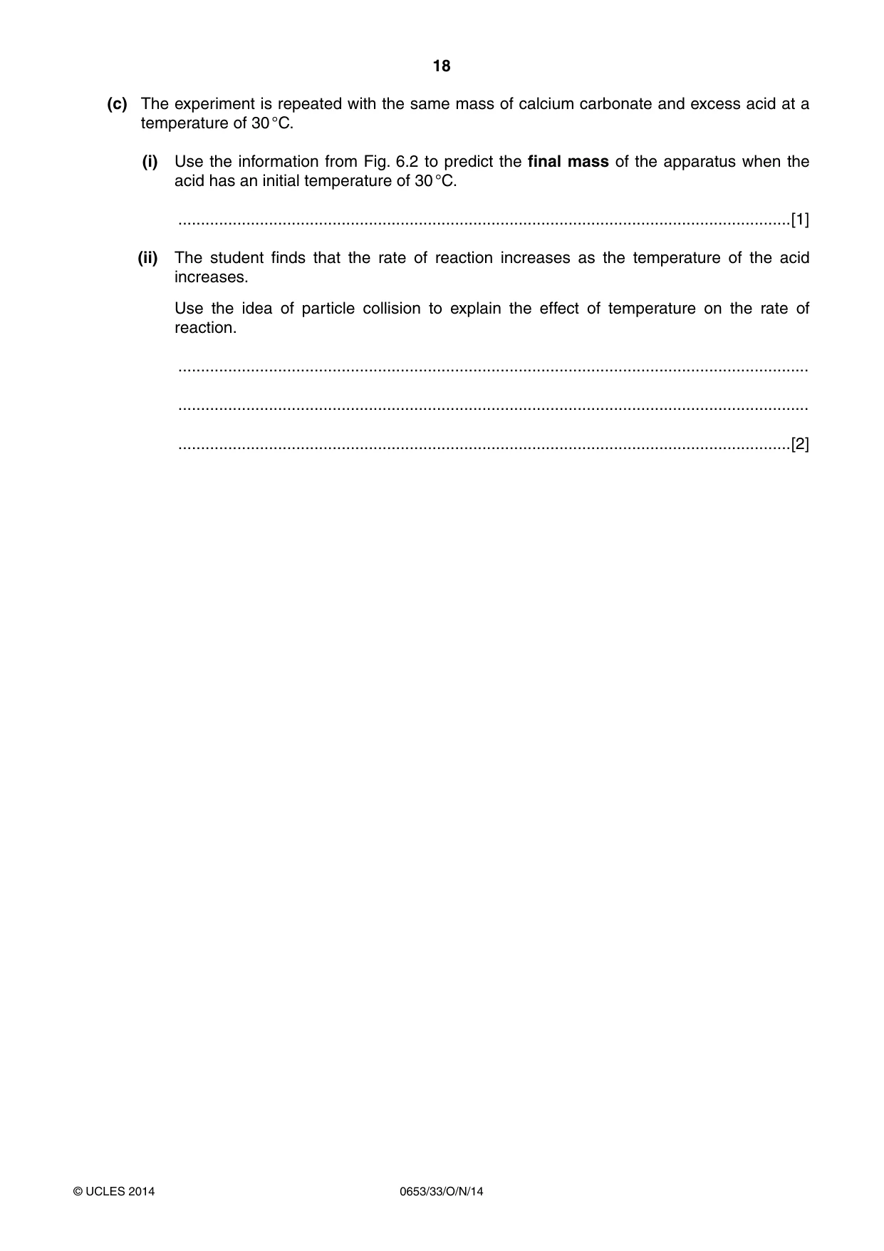 Cambridge IGCSE Science - Combined 0653 2014 Oct/Nov Paper 3 · Variant 3 question paper, page 18 of 24