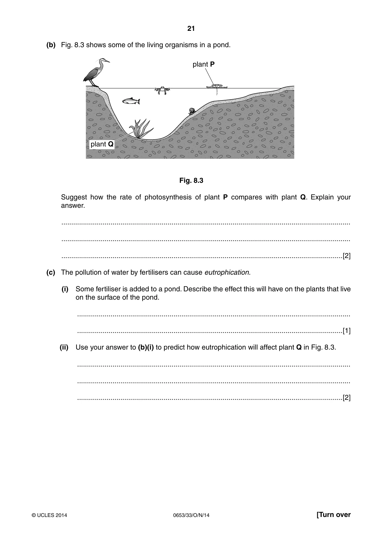 Cambridge IGCSE Science - Combined 0653 2014 Oct/Nov Paper 3 · Variant 3 question paper, page 21 of 24