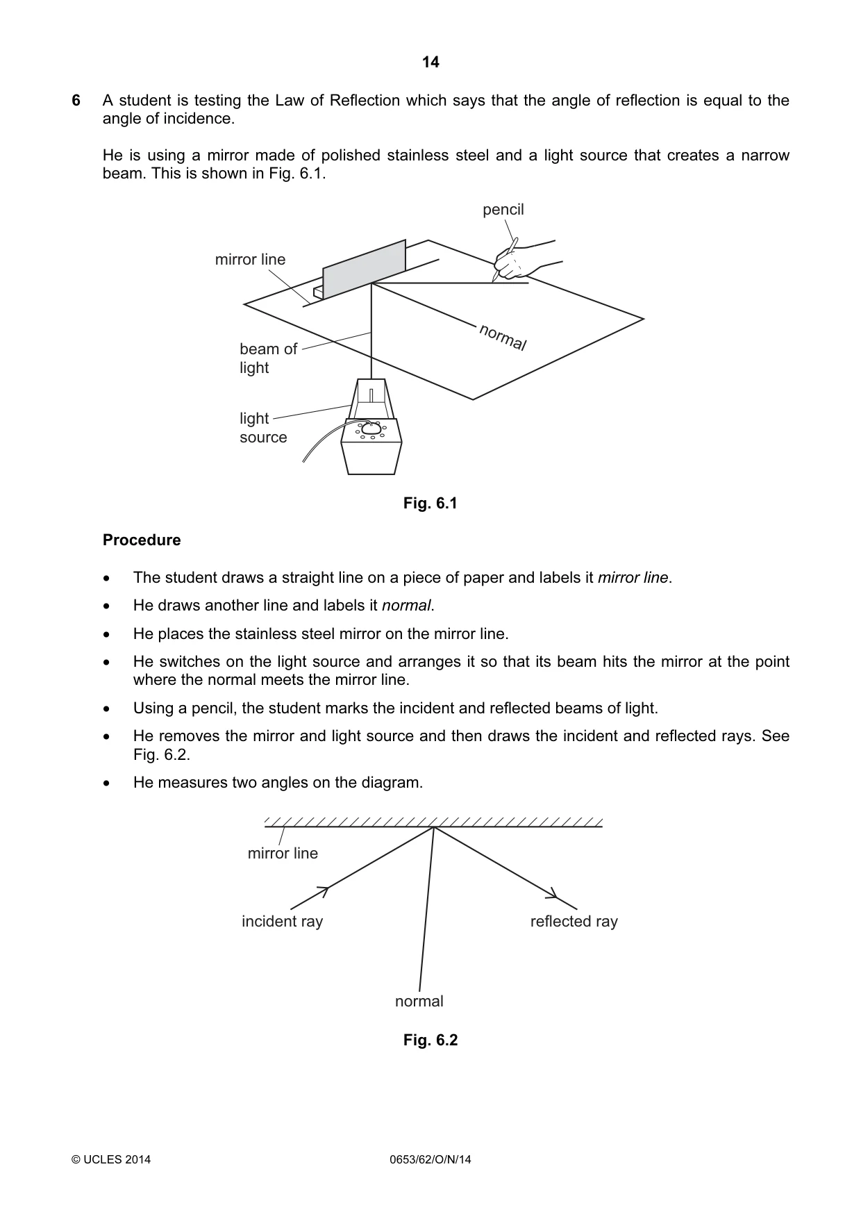 Cambridge IGCSE Science - Combined 0653 2014 Oct/Nov Paper 6 · Variant 2 question paper, page 14 of 16