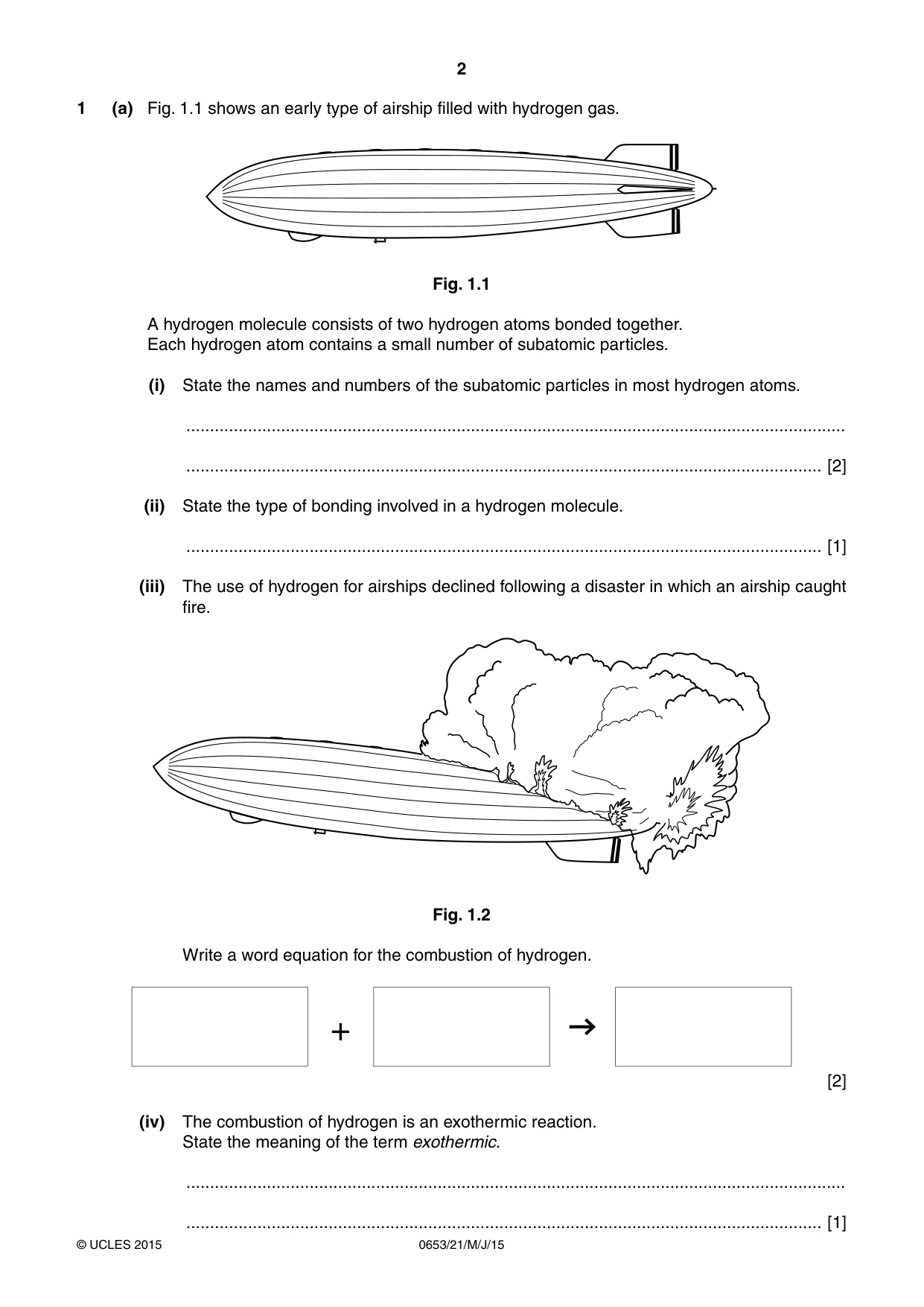 Cambridge IGCSE Science - Combined 0653 2015 May/June Paper 2 · Variant 1 question paper, page 2 of 24