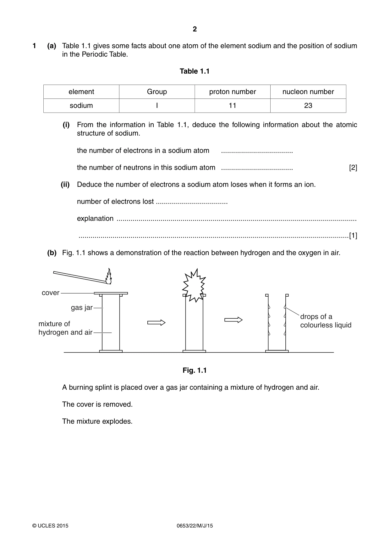 Cambridge IGCSE Science - Combined 0653 2015 May/June Paper 2 · Variant 2 question paper, page 2 of 24