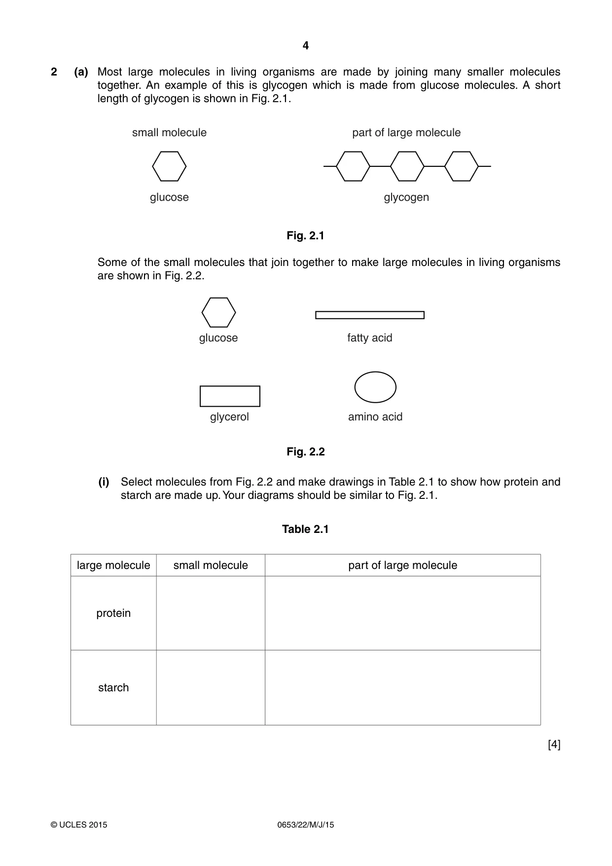 Cambridge IGCSE Science - Combined 0653 2015 May/June Paper 2 · Variant 2 question paper, page 4 of 24