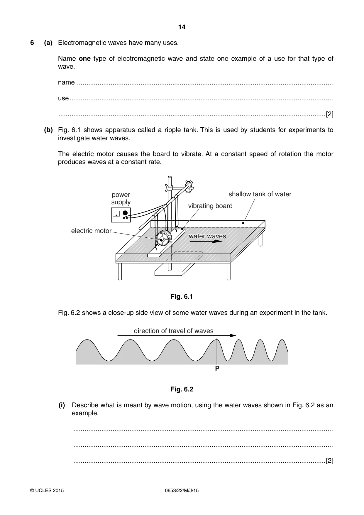 Cambridge IGCSE Science - Combined 0653 2015 May/June Paper 2 · Variant 2 question paper, page 14 of 24