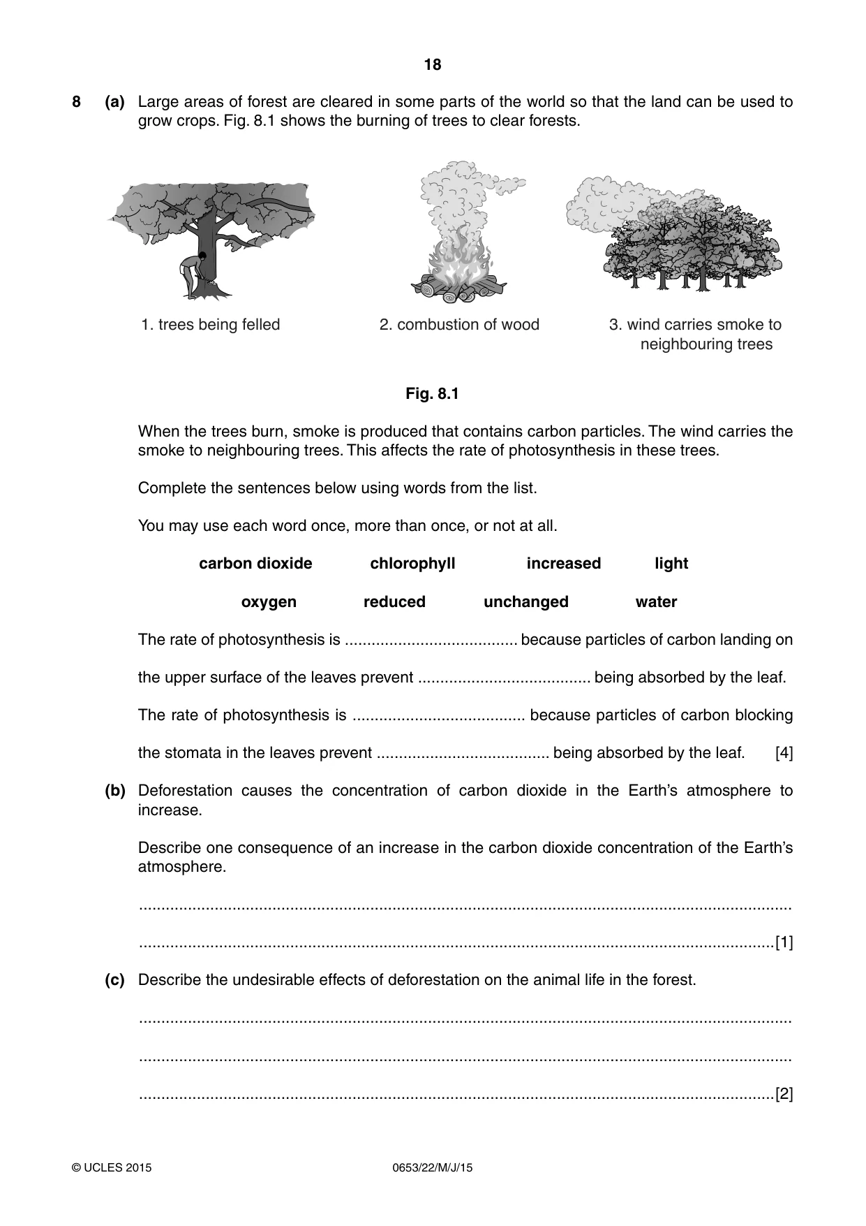 Cambridge IGCSE Science - Combined 0653 2015 May/June Paper 2 · Variant 2 question paper, page 18 of 24
