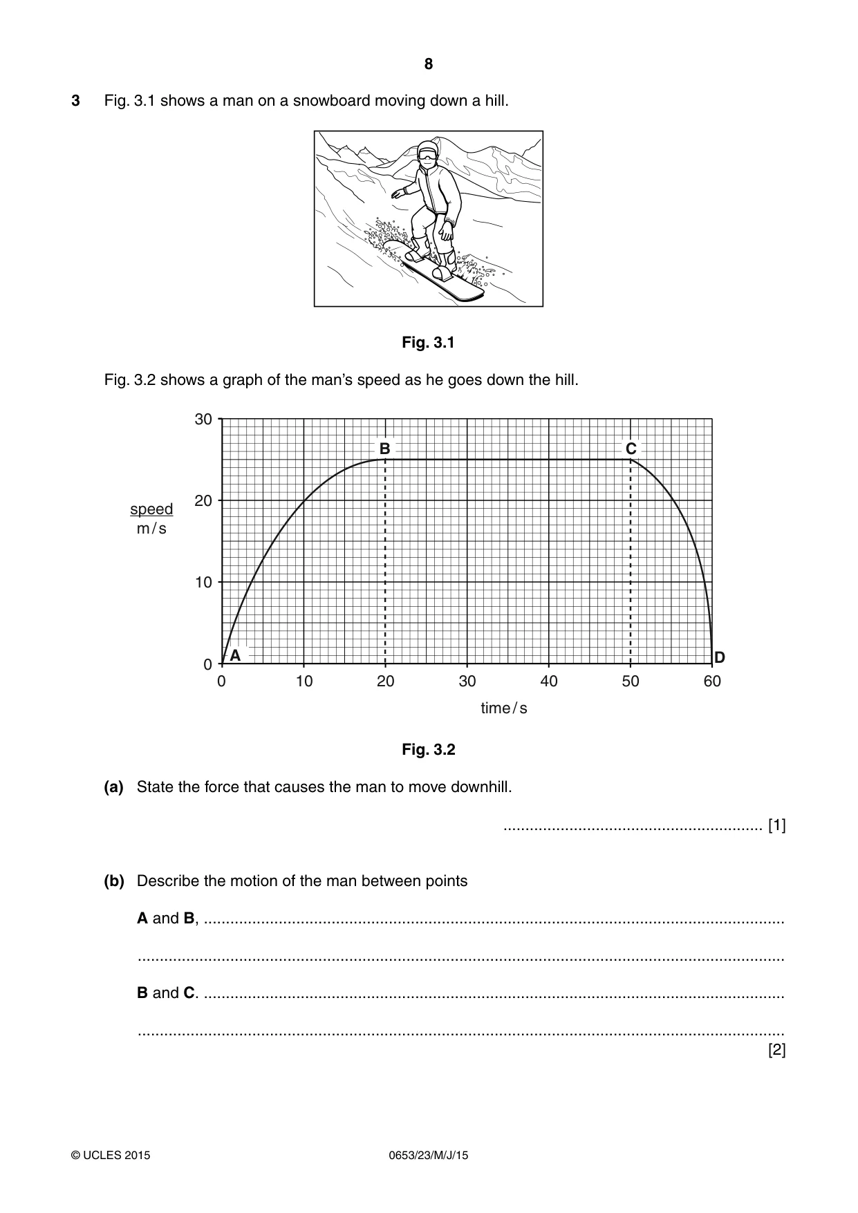 Cambridge IGCSE Science - Combined 0653 2015 May/June Paper 2 · Variant 3 question paper, page 8 of 24