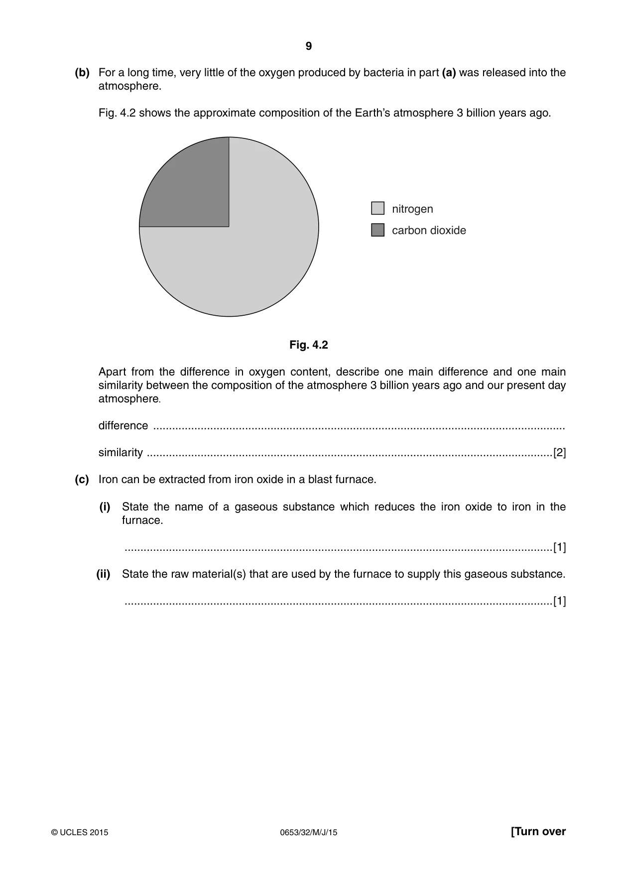 Cambridge IGCSE Science - Combined 0653 2015 May/June Paper 3 · Variant 2 question paper, page 9 of 24