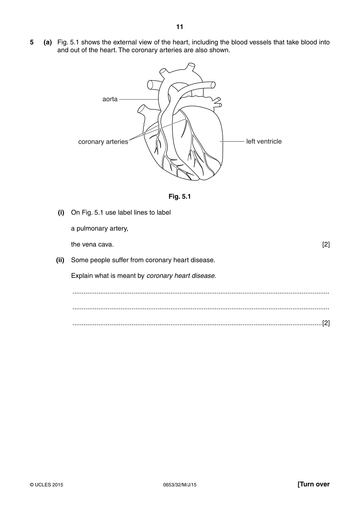Cambridge IGCSE Science - Combined 0653 2015 May/June Paper 3 · Variant 2 question paper, page 11 of 24