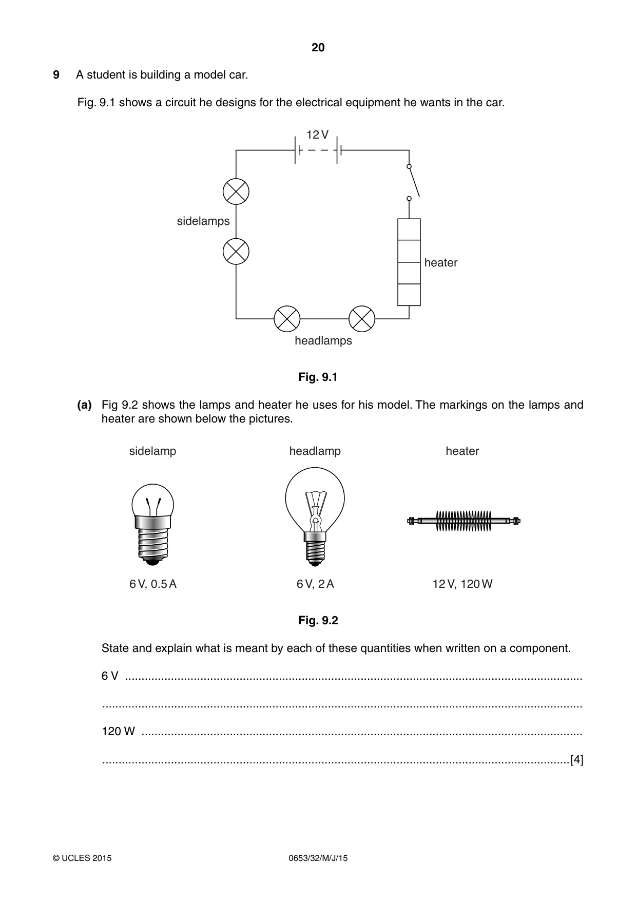 Cambridge IGCSE Science - Combined 0653 2015 May/June Paper 3 · Variant 2 question paper, page 20 of 24