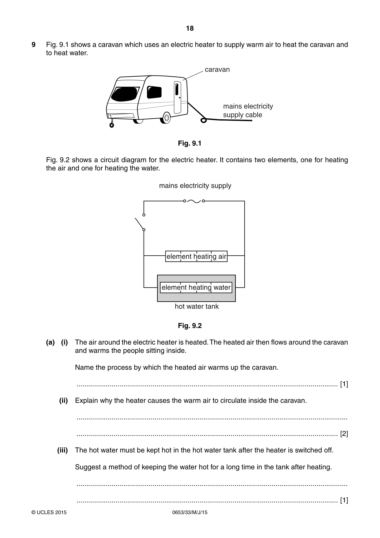 Cambridge IGCSE Science - Combined 0653 2015 May/June Paper 3 · Variant 3 question paper, page 18 of 20
