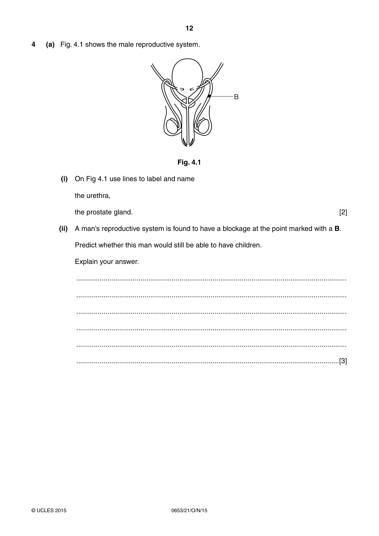 Cambridge IGCSE Science - Combined 0653 2015 Oct/Nov Paper 2 · Variant 1 question paper, page 12 of 24