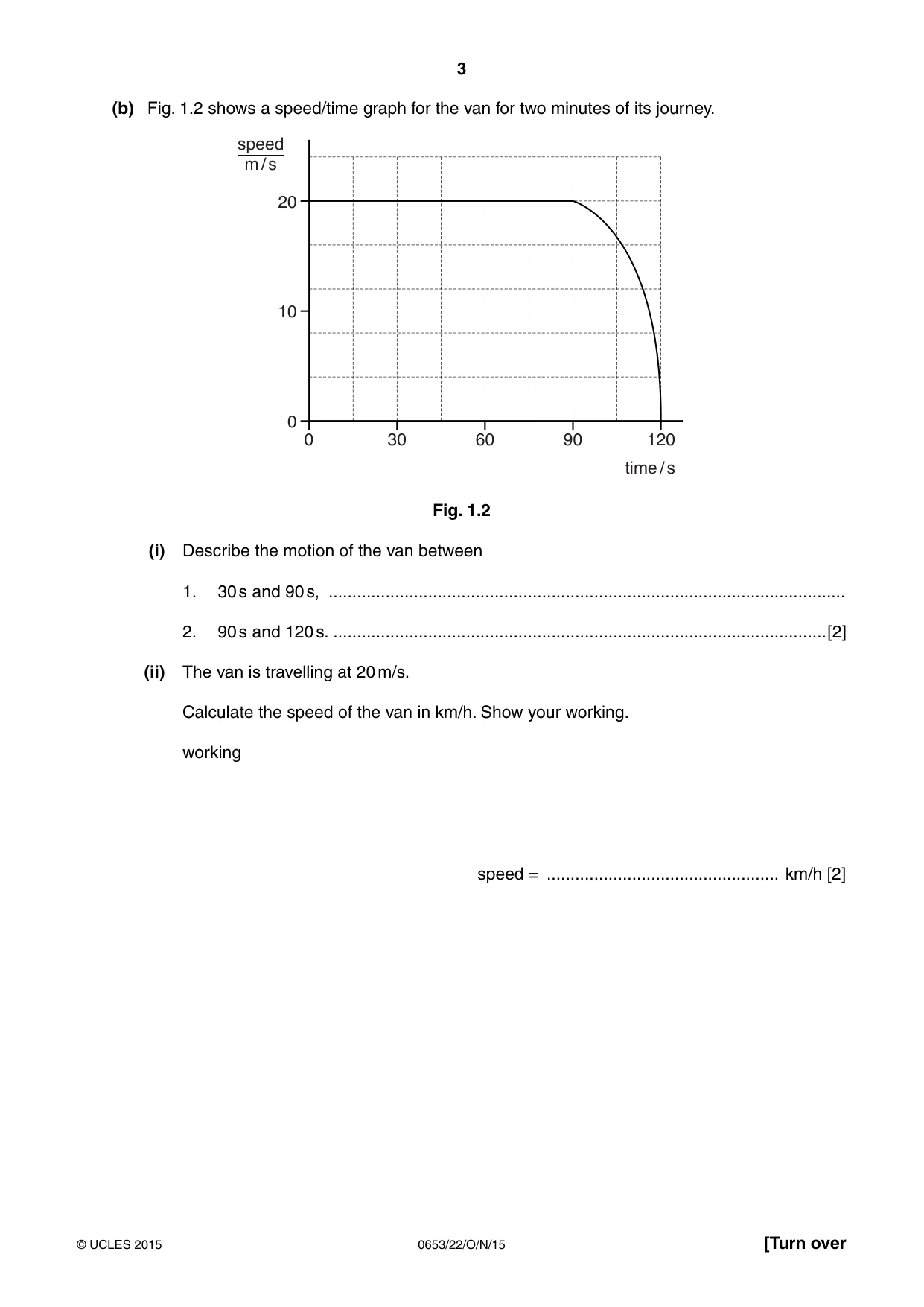 Cambridge IGCSE Science - Combined 0653 2015 Oct/Nov Paper 2 · Variant 2 question paper, page 3 of 24