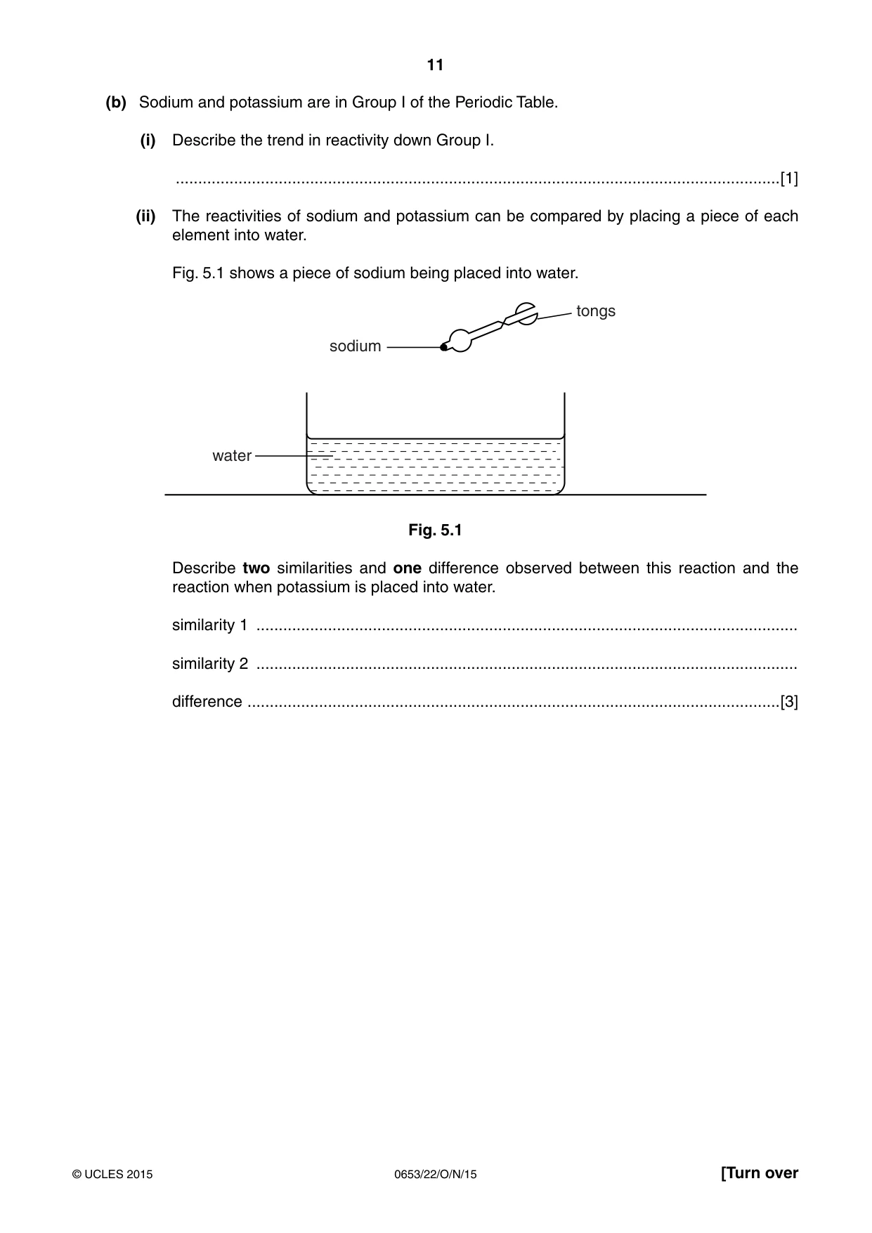 Cambridge IGCSE Science - Combined 0653 2015 Oct/Nov Paper 2 · Variant 2 question paper, page 11 of 24