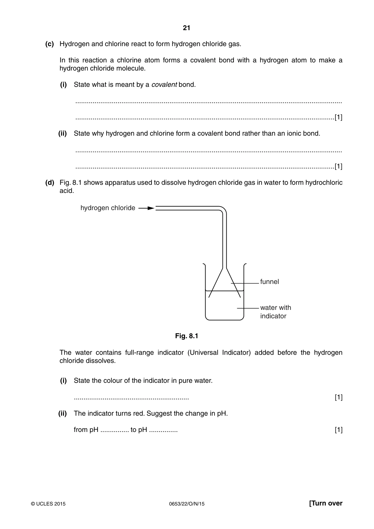 Cambridge IGCSE Science - Combined 0653 2015 Oct/Nov Paper 2 · Variant 2 question paper, page 21 of 24