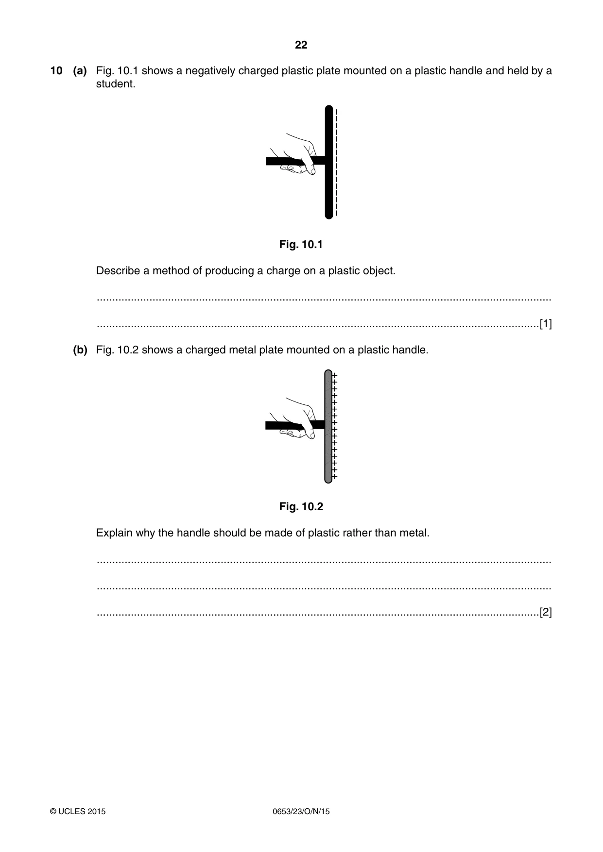 Cambridge IGCSE Science - Combined 0653 2015 Oct/Nov Paper 2 · Variant 3 question paper, page 22 of 24