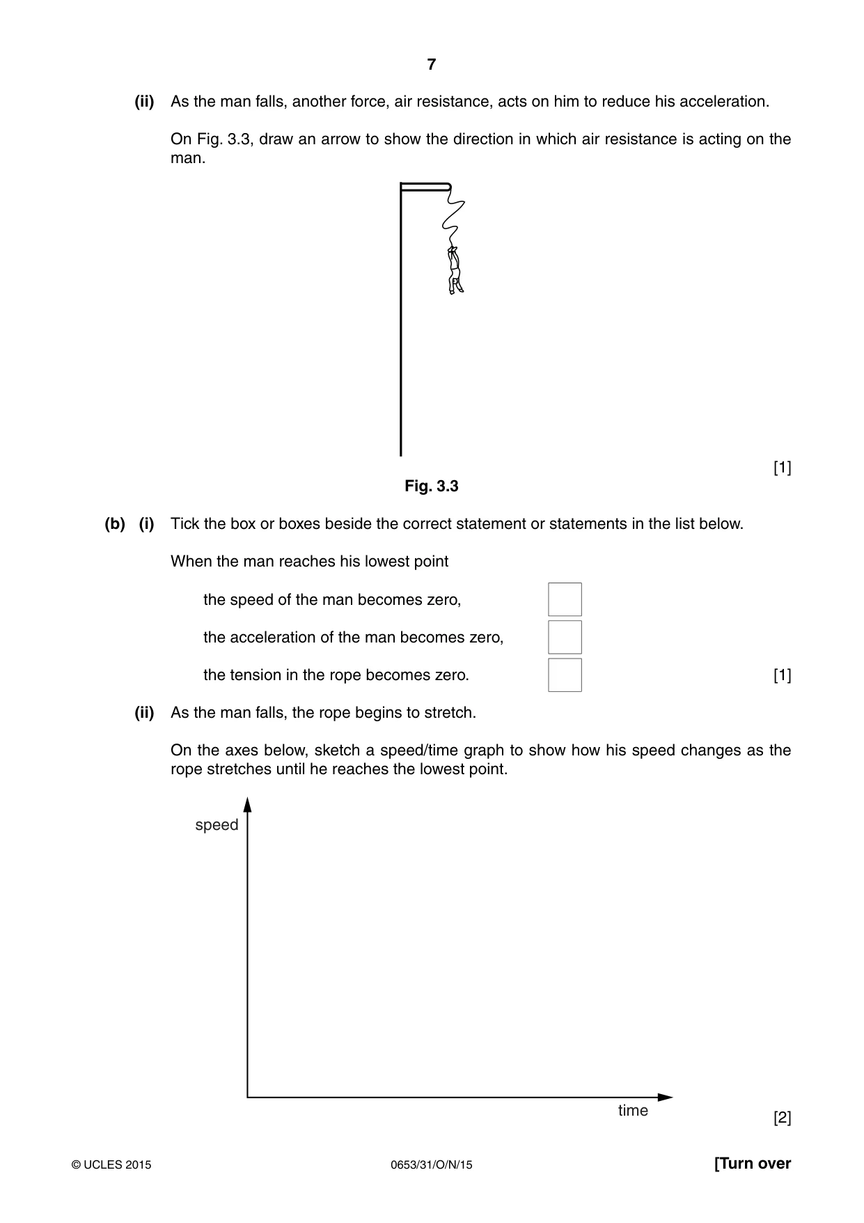 Cambridge IGCSE Science - Combined 0653 2015 Oct/Nov Paper 3 · Variant 1 question paper, page 7 of 24