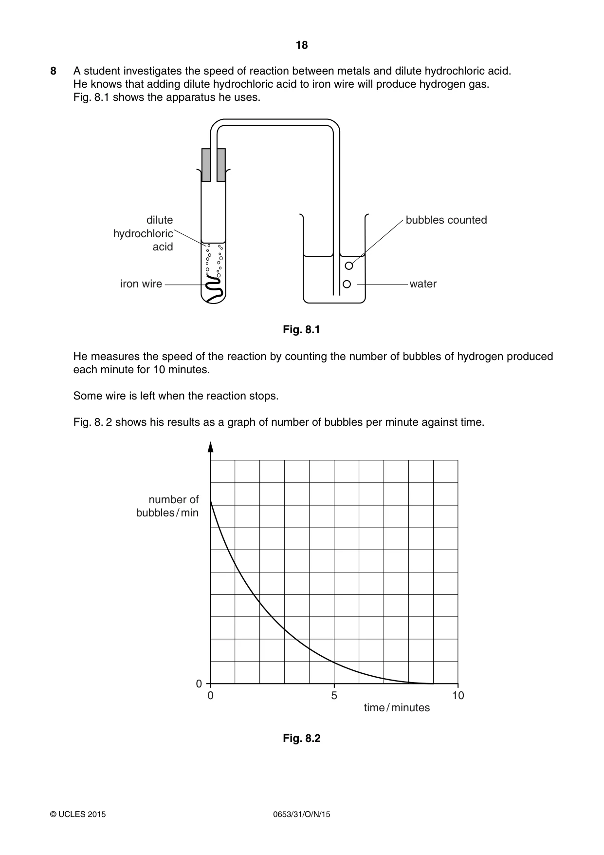 Cambridge IGCSE Science - Combined 0653 2015 Oct/Nov Paper 3 · Variant 1 question paper, page 18 of 24