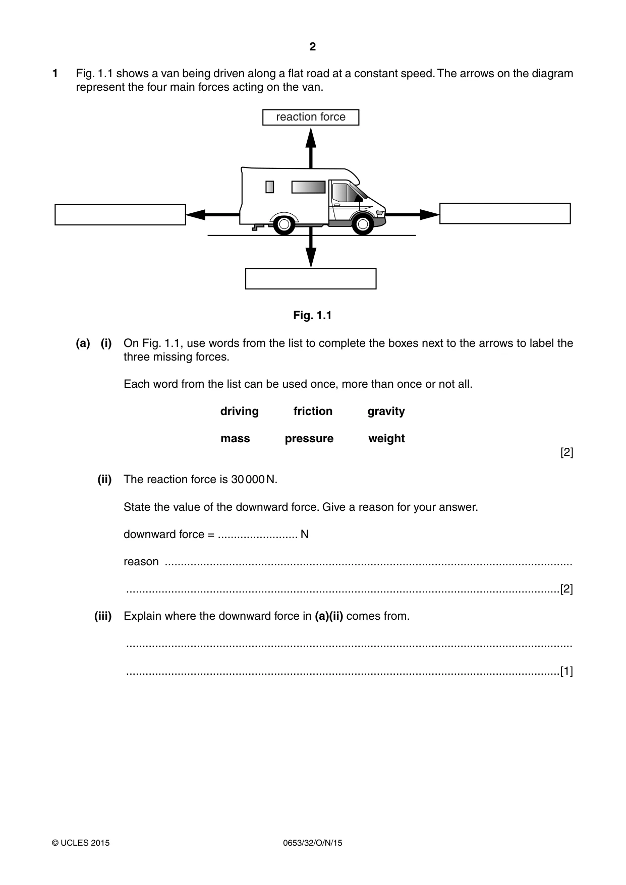 Cambridge IGCSE Science - Combined 0653 2015 Oct/Nov Paper 3 · Variant 2 question paper, page 2 of 24