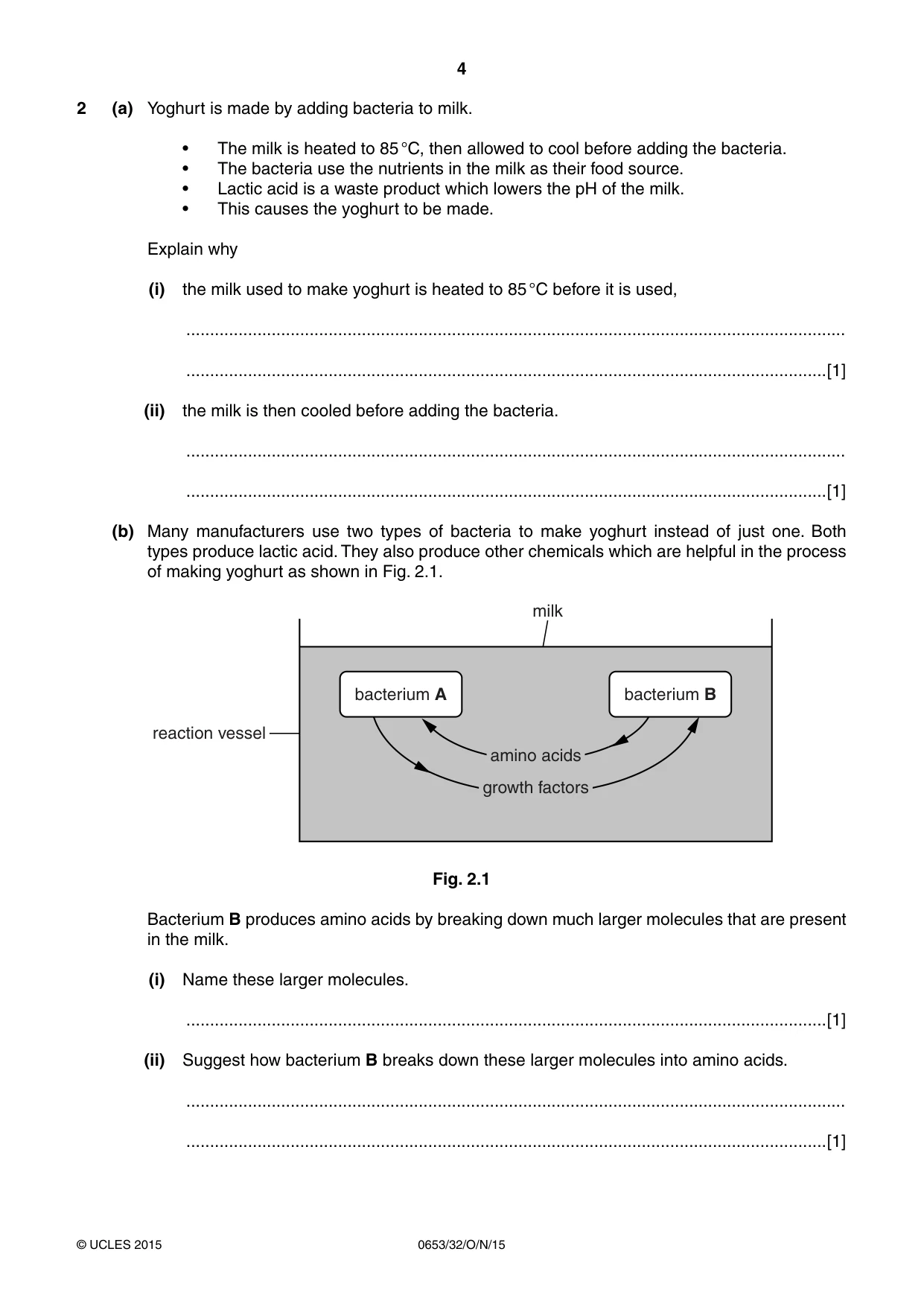 Cambridge IGCSE Science - Combined 0653 2015 Oct/Nov Paper 3 · Variant 2 question paper, page 4 of 24