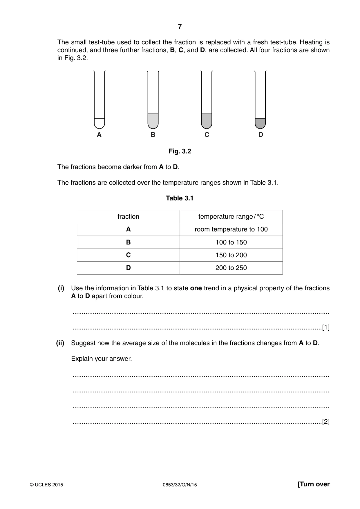 Cambridge IGCSE Science - Combined 0653 2015 Oct/Nov Paper 3 · Variant 2 question paper, page 7 of 24