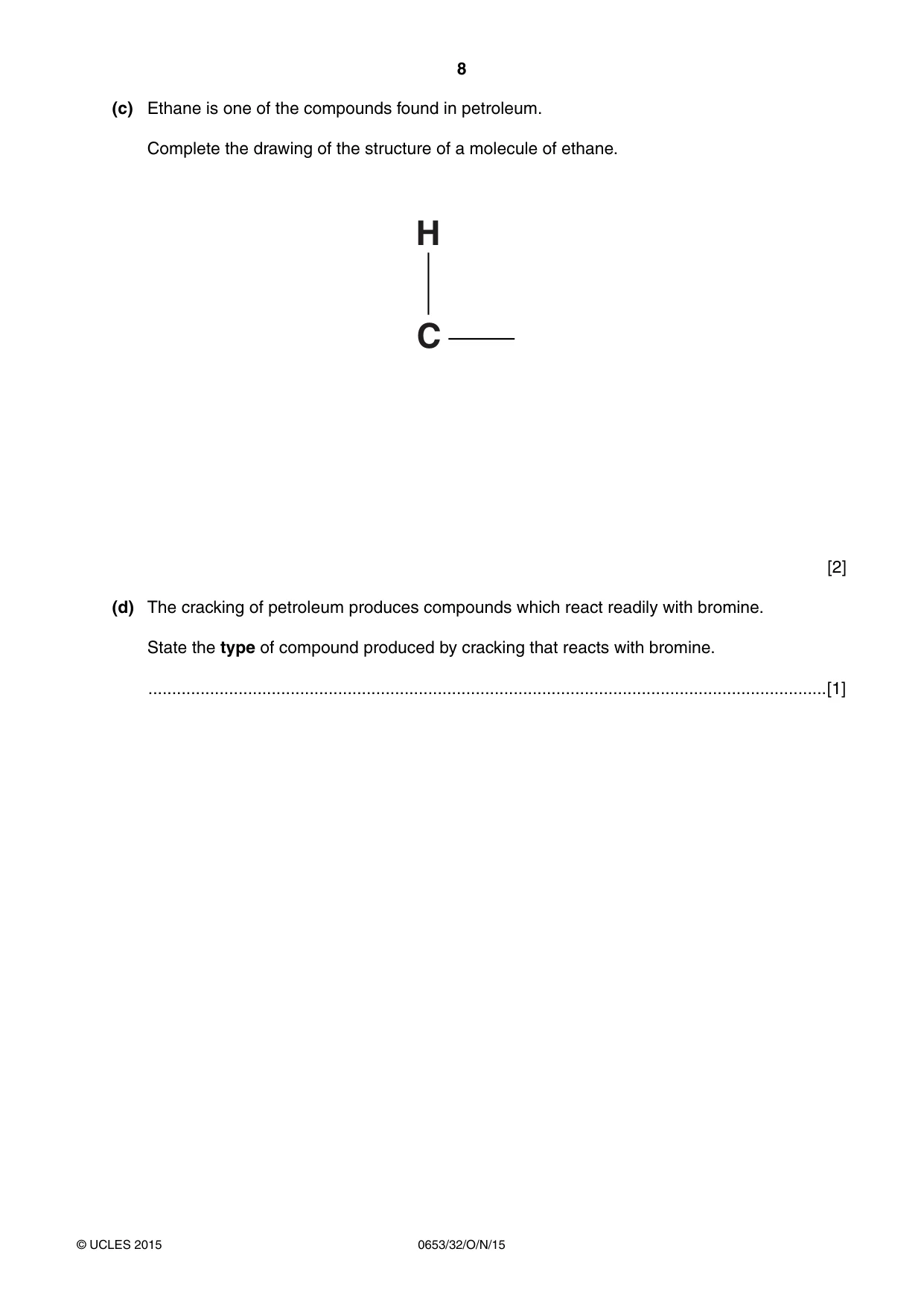 Cambridge IGCSE Science - Combined 0653 2015 Oct/Nov Paper 3 · Variant 2 question paper, page 8 of 24