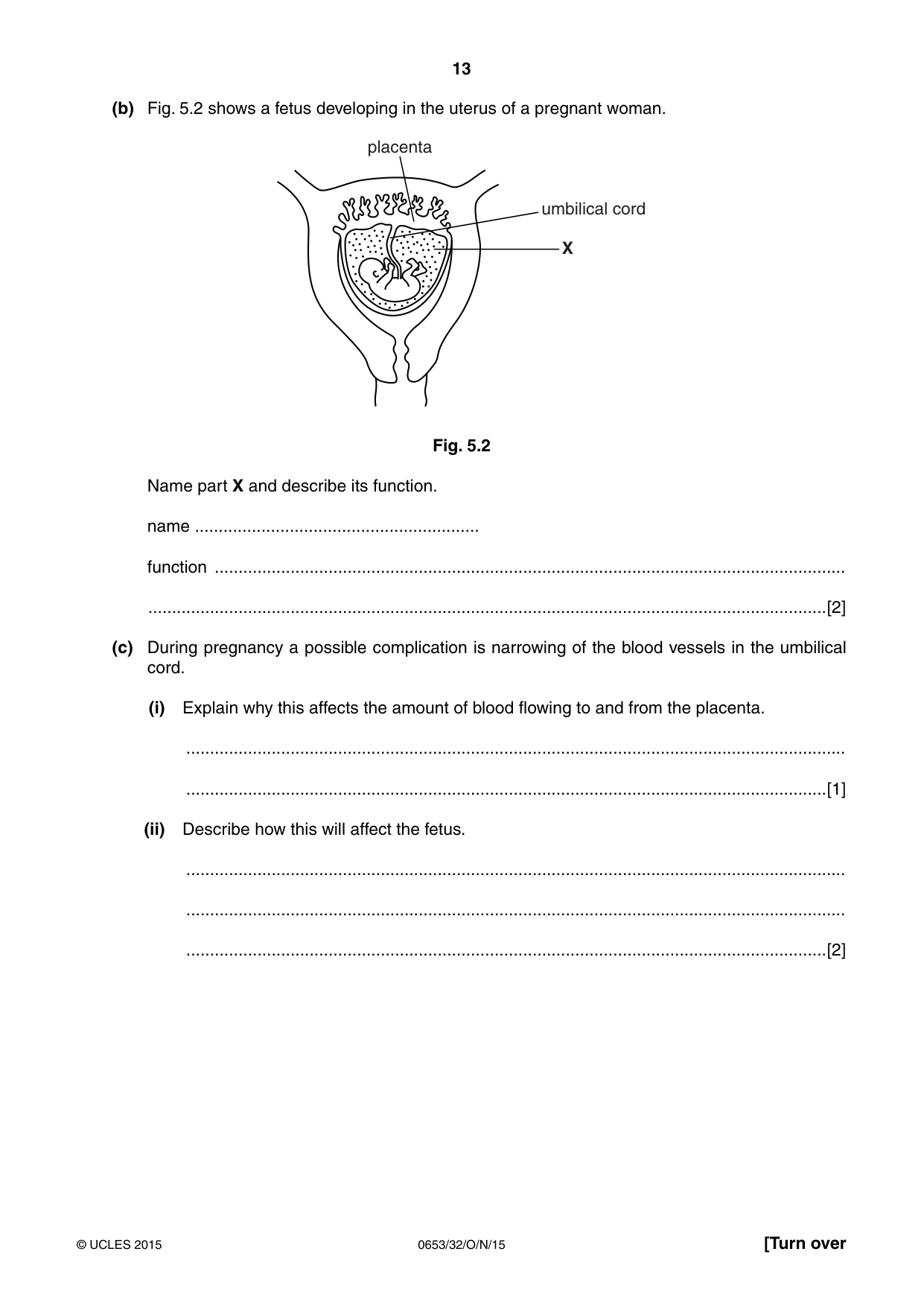 Cambridge IGCSE Science - Combined 0653 2015 Oct/Nov Paper 3 · Variant 2 question paper, page 13 of 24