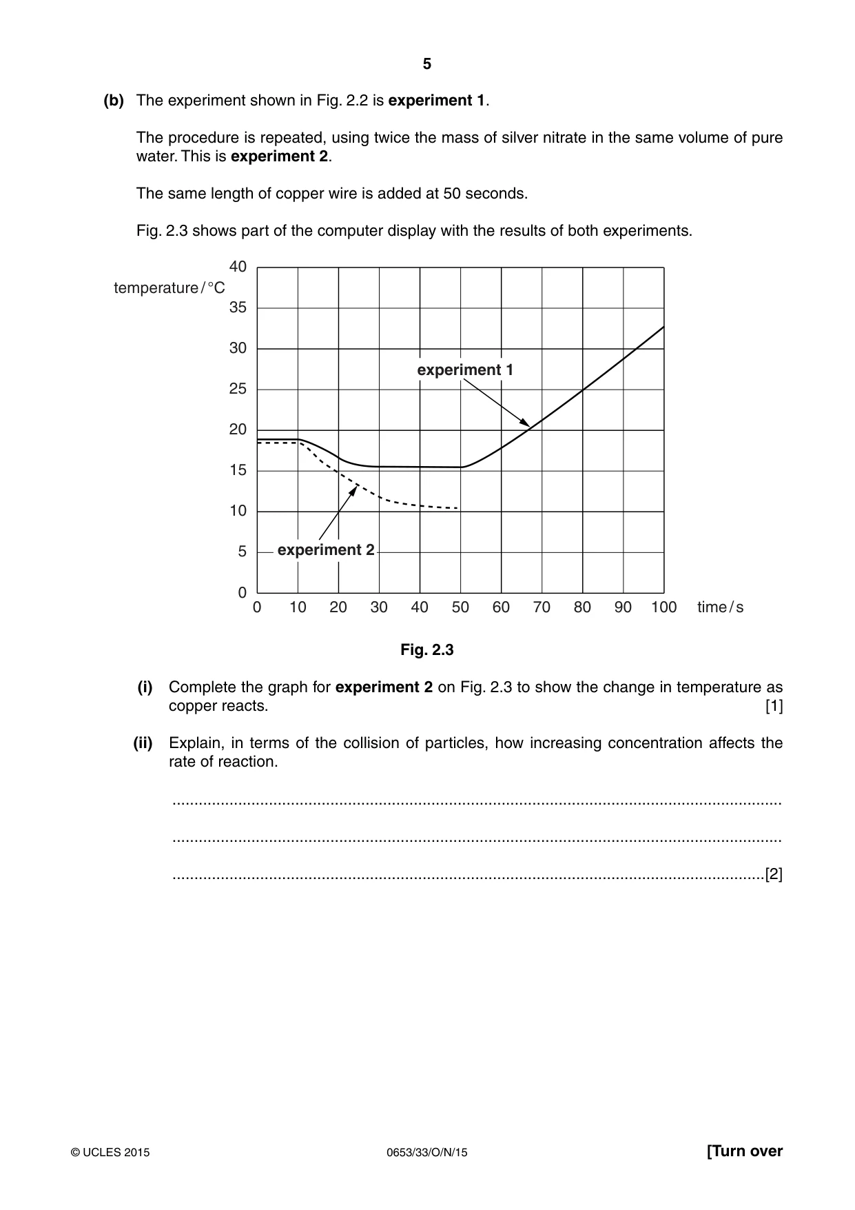 Cambridge IGCSE Science - Combined 0653 2015 Oct/Nov Paper 3 · Variant 3 question paper, page 5 of 28